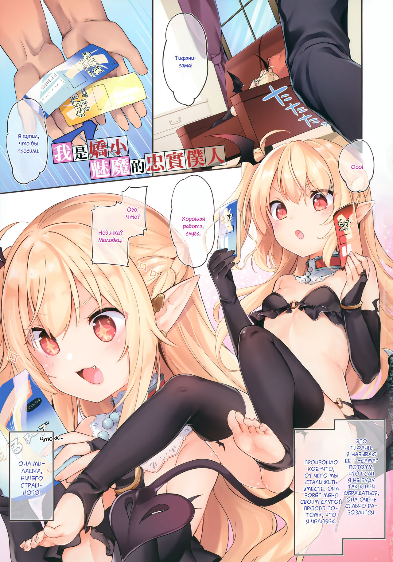 Boku wa Chiisana Succubus no Shimobe | I am a slave of a small succubus page 5 full