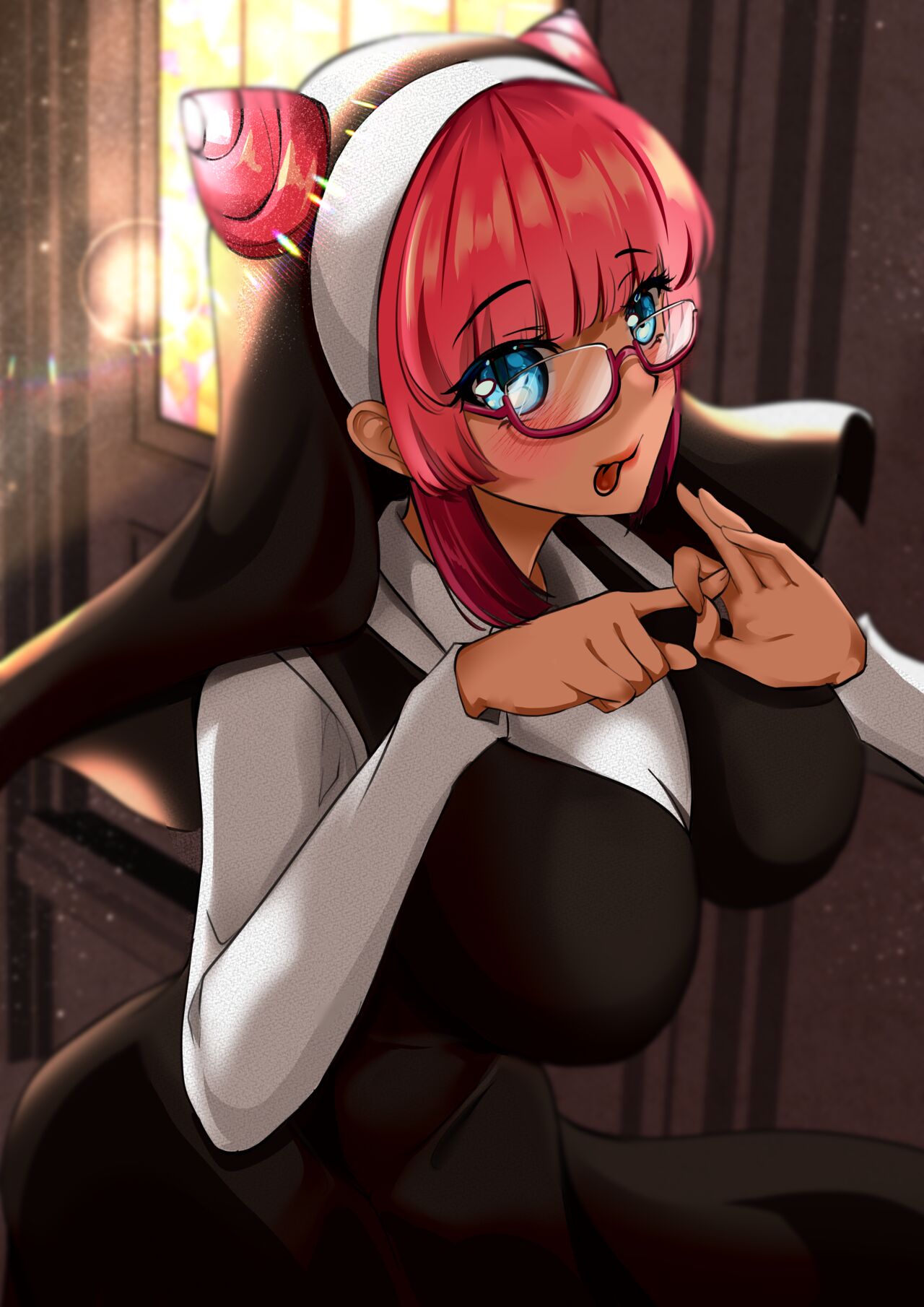 The Retarded Nun made me sign up on a different Religion page 2 full