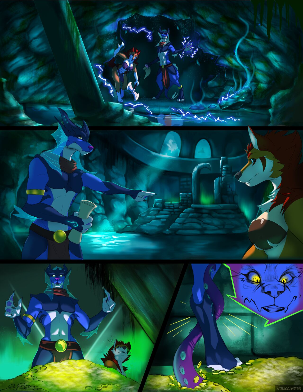 Treacherous Treasures page 3 full