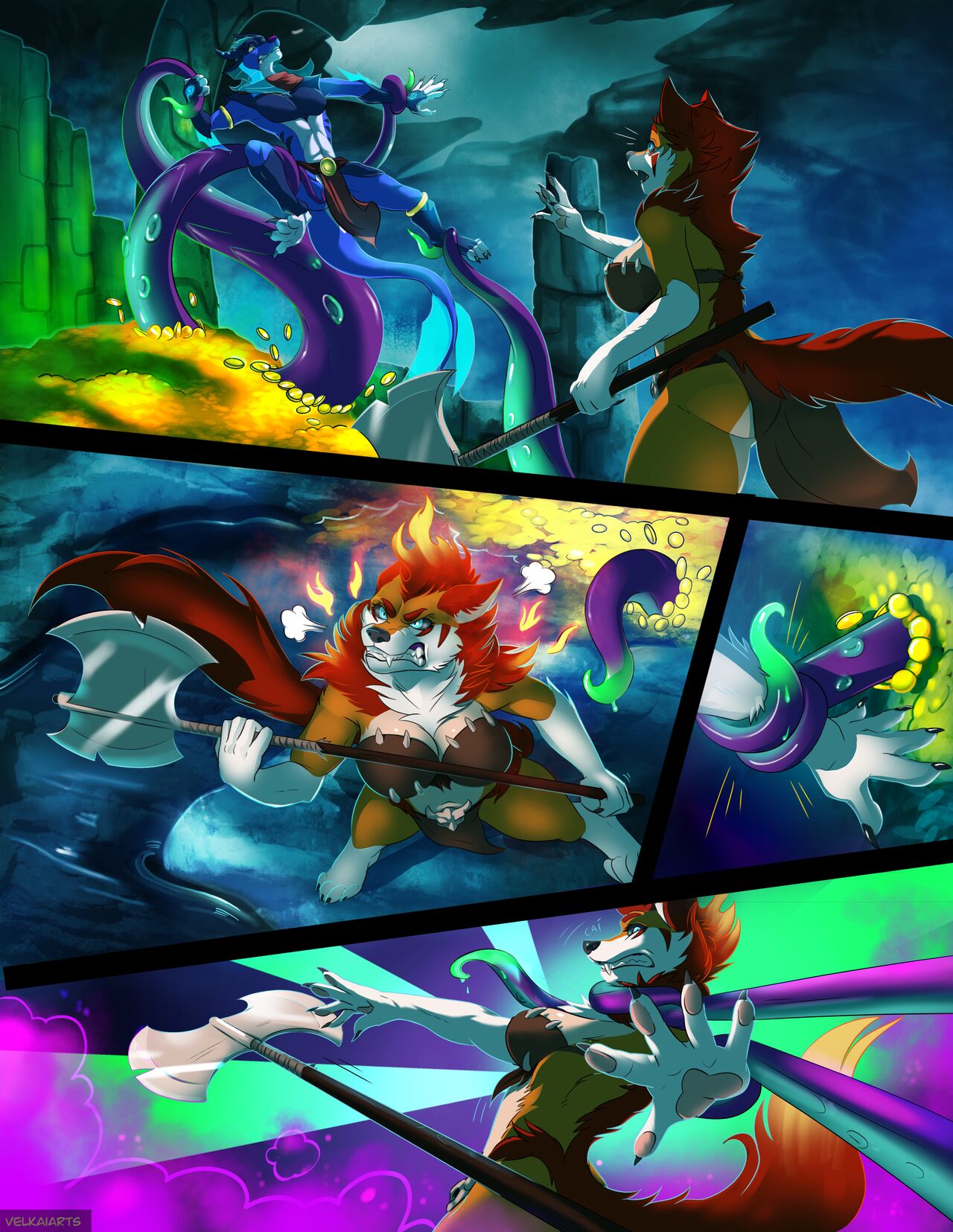 Treacherous Treasures page 4 full