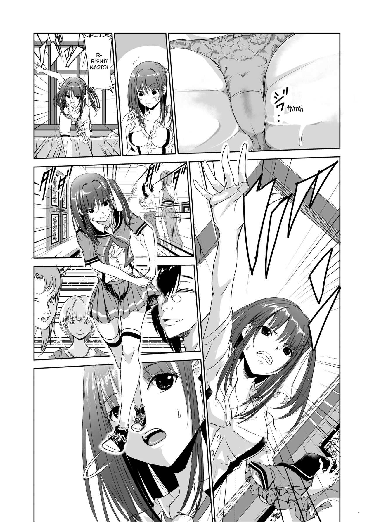Tsuyagari Mura 2 - Kareshi wo Mamoru Tame Hikyou no Mura de Kyousei Gohoushi & NTR Sex - page 5 full
