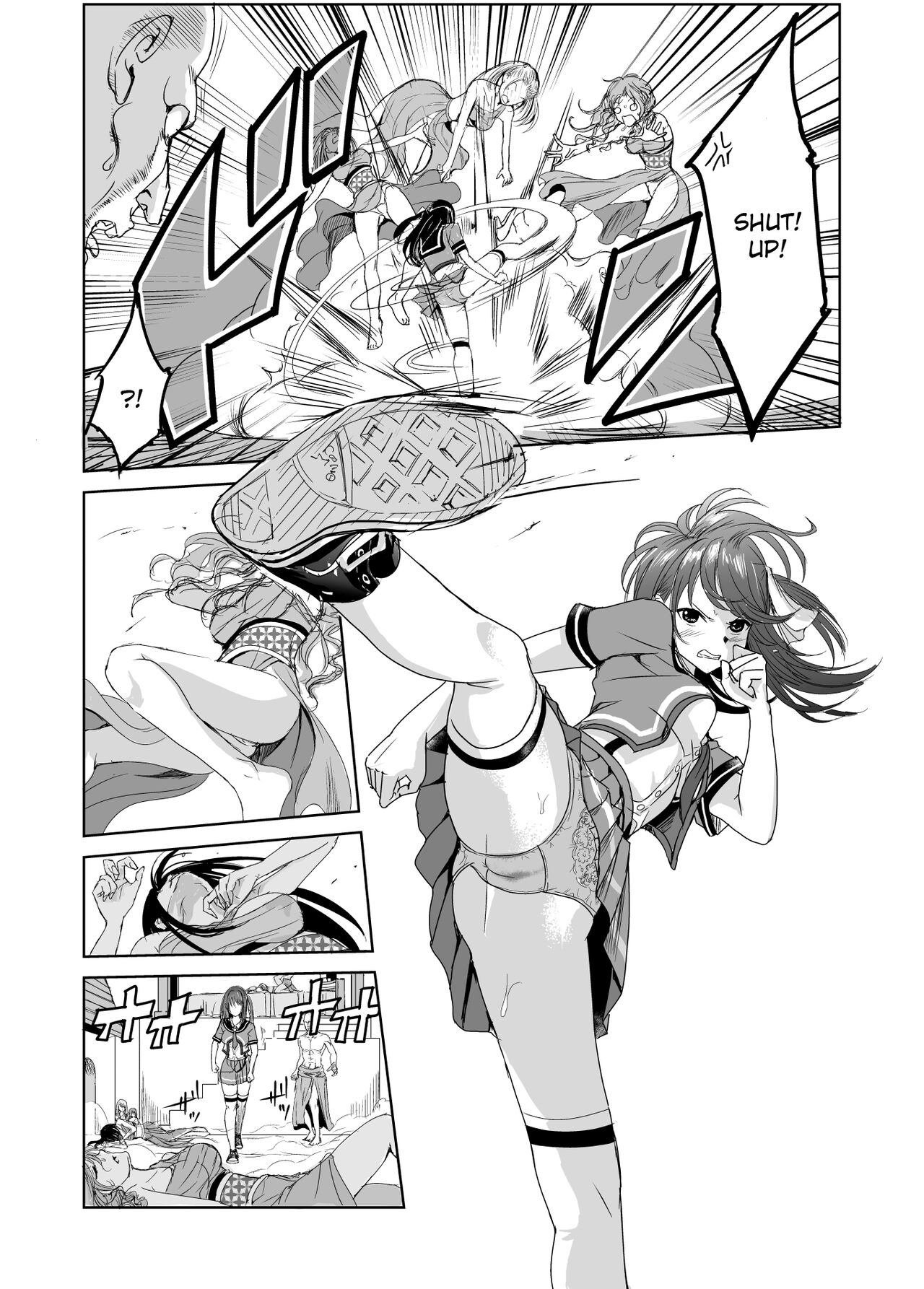 Tsuyagari Mura 2 - Kareshi wo Mamoru Tame Hikyou no Mura de Kyousei Gohoushi & NTR Sex - page 9 full