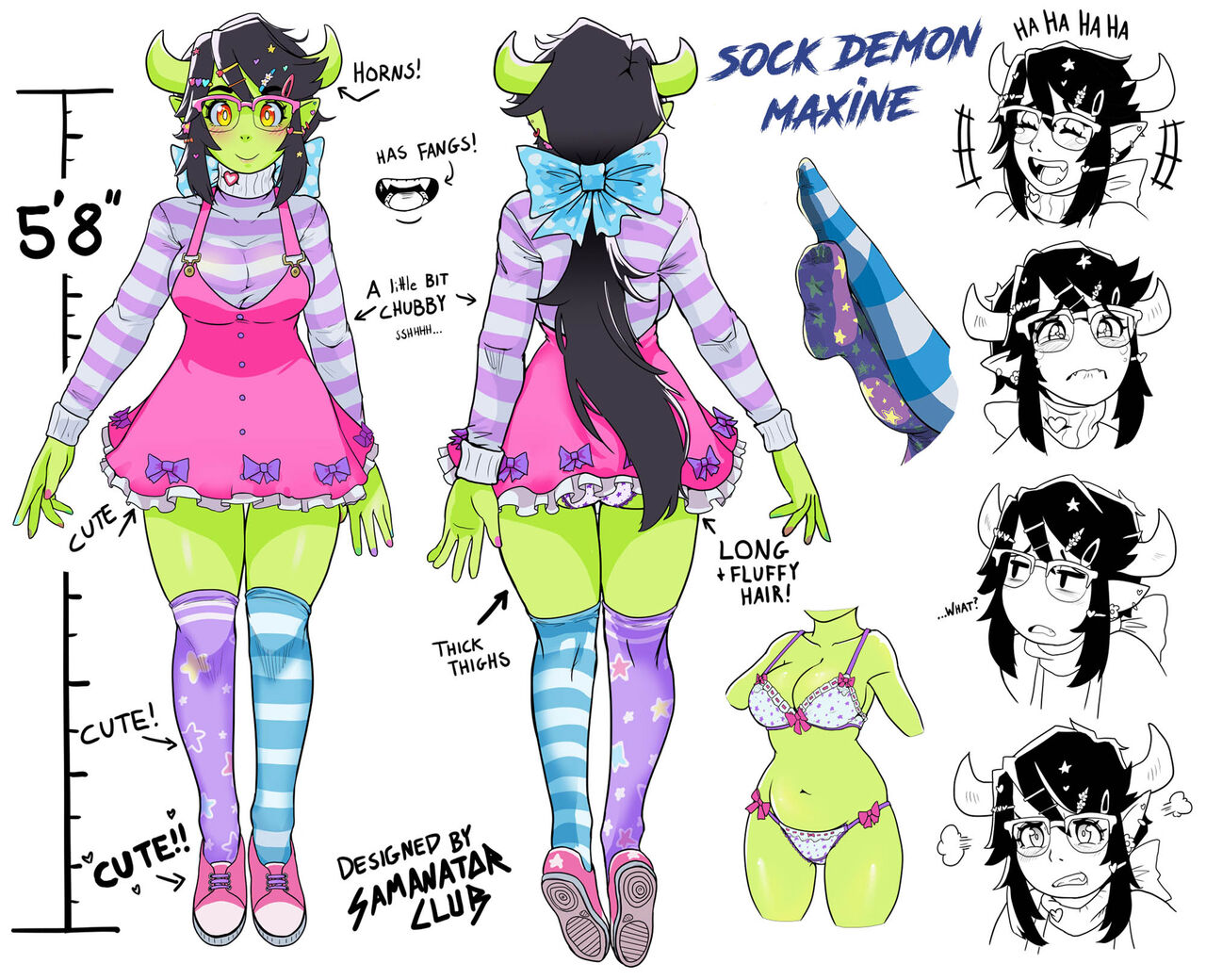 Maxine: The Sock Bully Demon page 1 full