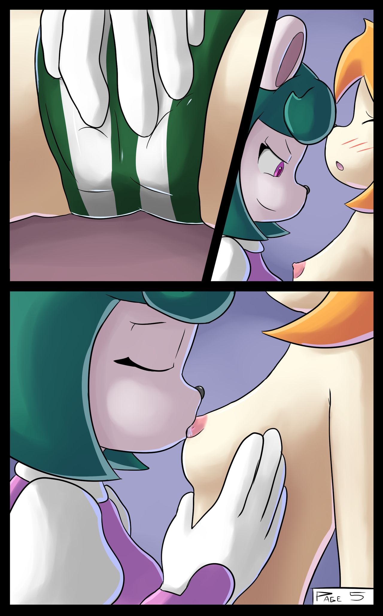 Freedom For Love  + Sketch page 6 full