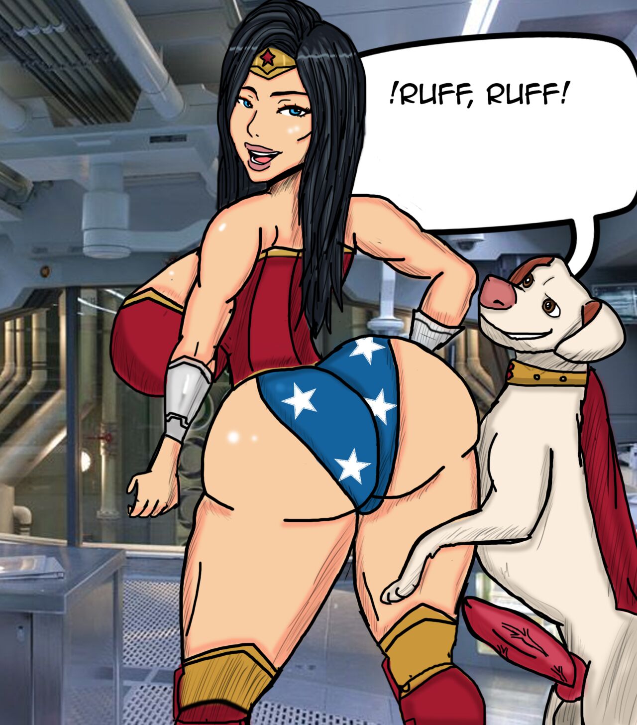 Krypto and Wonder Whore page 4 full