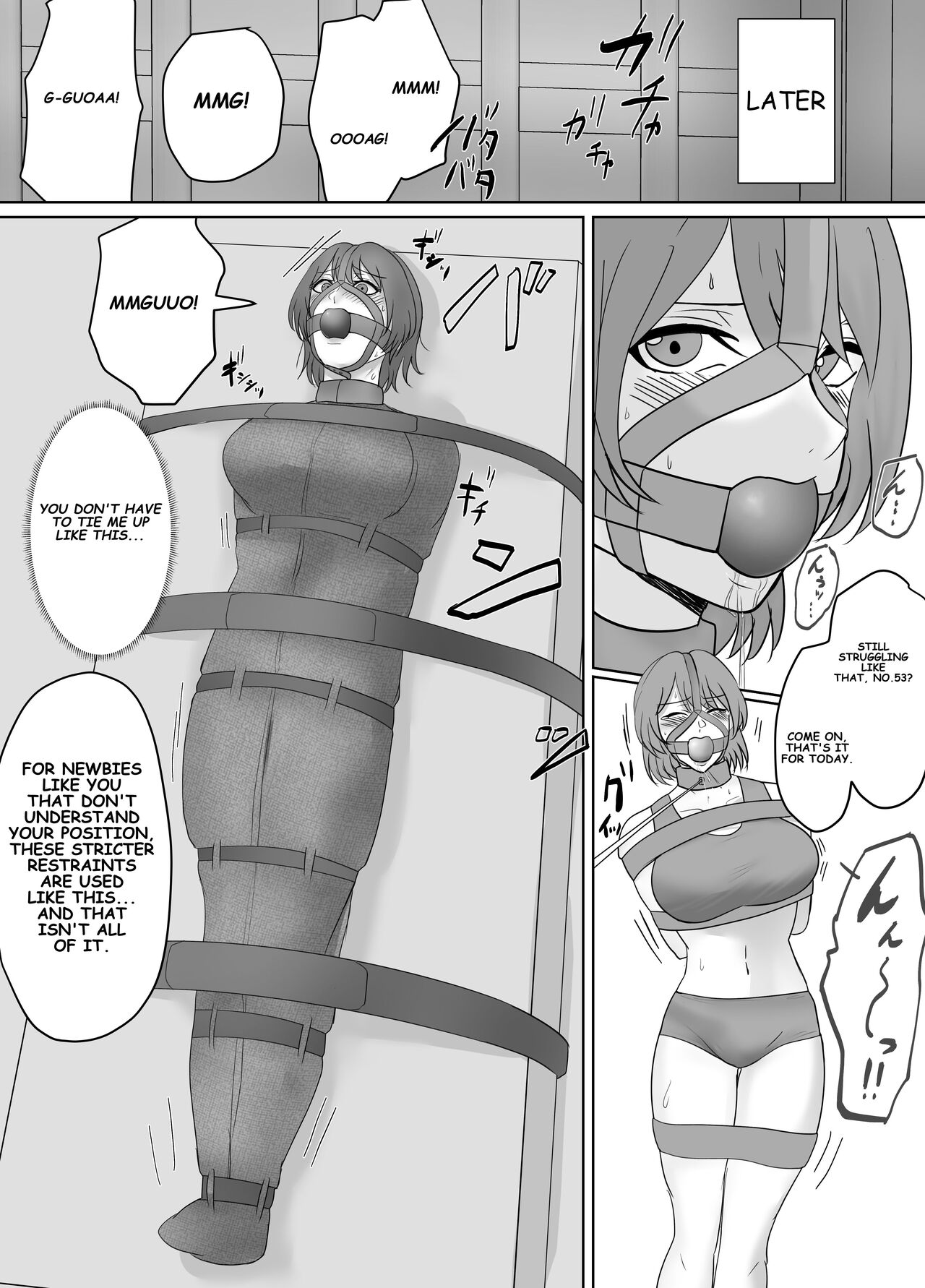 Kouzaki on the first day of imprisonment page 4 full