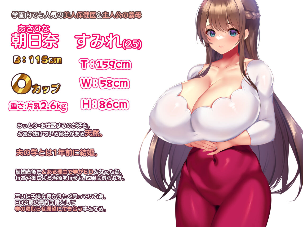 Kyonyuu Sugiru Bijin Gibo Sumire-san 25-sai ni yoru Netorase Dosukebe Nettori Yuuwaku ni, Doutei Dekachin Mochi Musuko no Ore wa Aragaeru no ka!? page 2 full