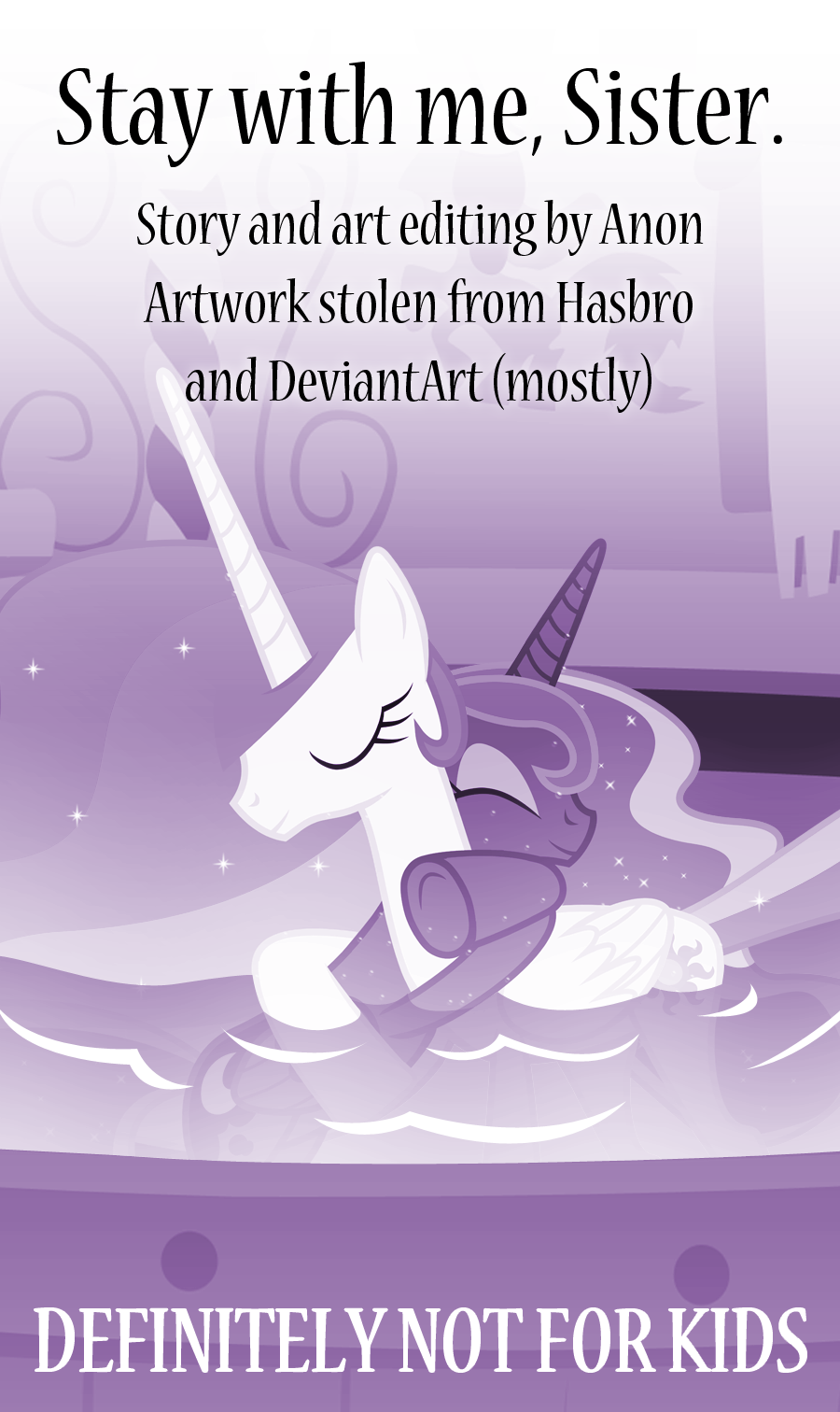 Stay with Me Sister, A Princest Pony Comic By Anonymous page 1 full