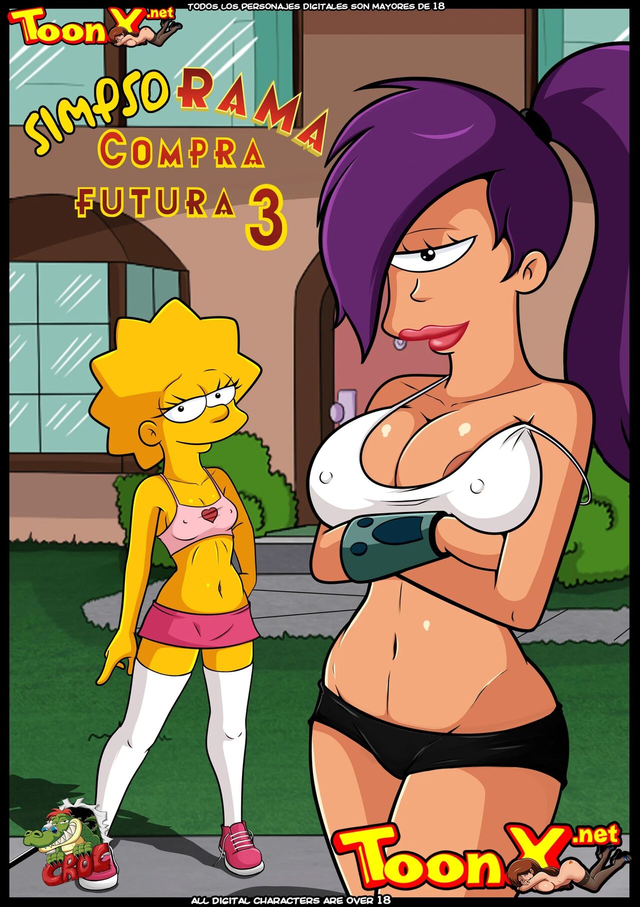 Simpso-Rama!   - 3 - english page 1 full
