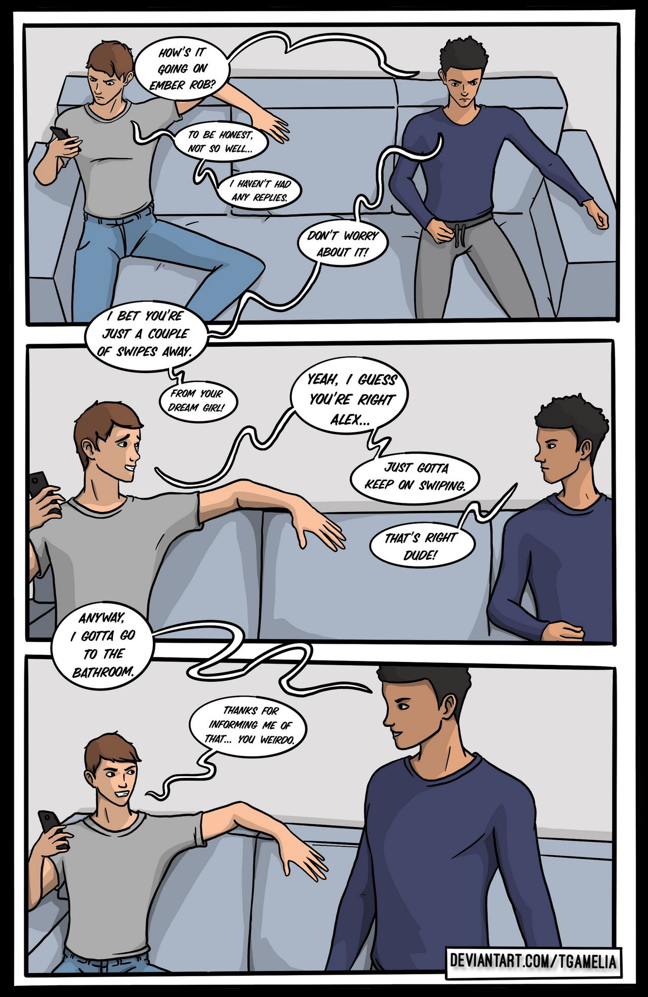 TGAmelia - The Bodysuit Hook Up page 2 full