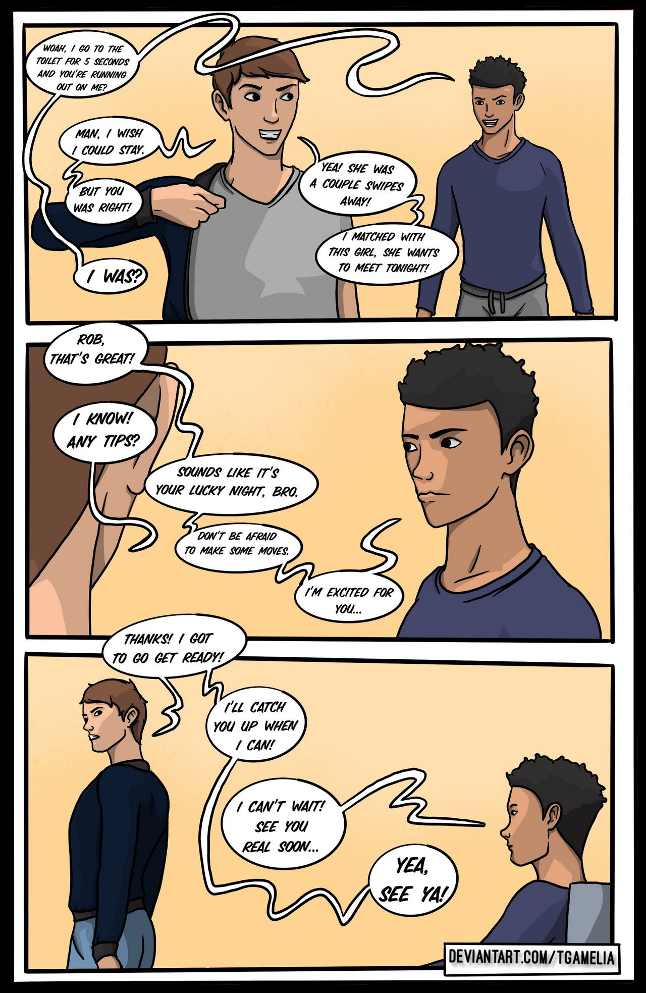 TGAmelia - The Bodysuit Hook Up page 4 full