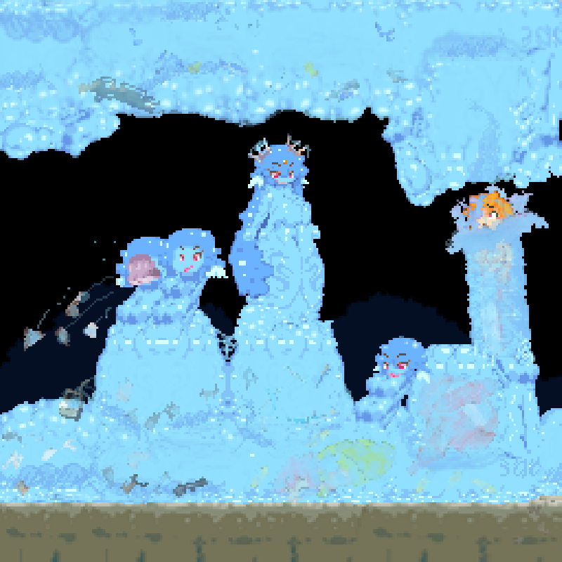 Echidna Wars DX pixel edited pic page 1 full