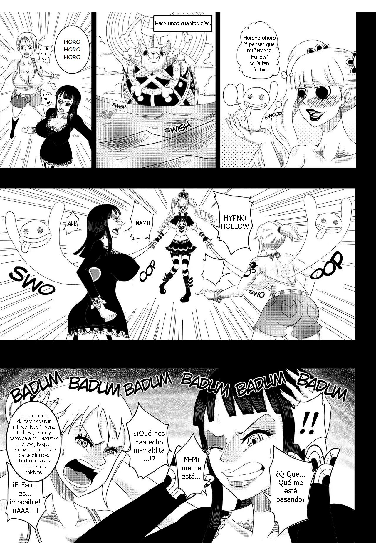 Nami & Robin Hipnosis Pirata page 6 full