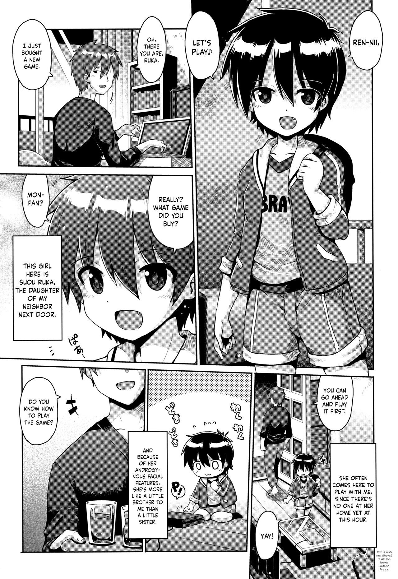 Flowering Girl page 1 full