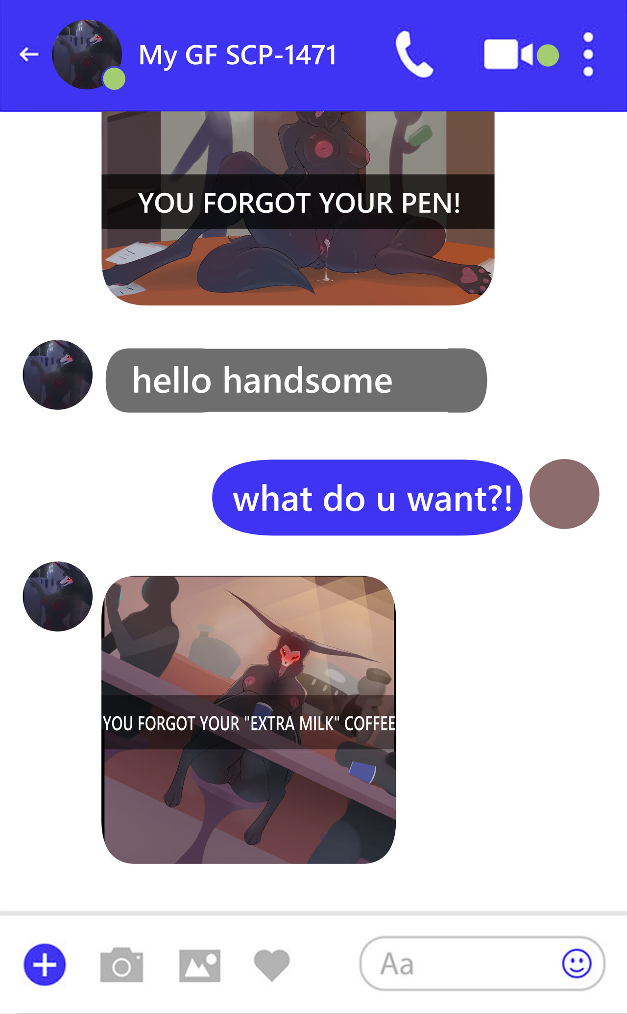 My Girlfriend is SCP-1471!! page 5 full