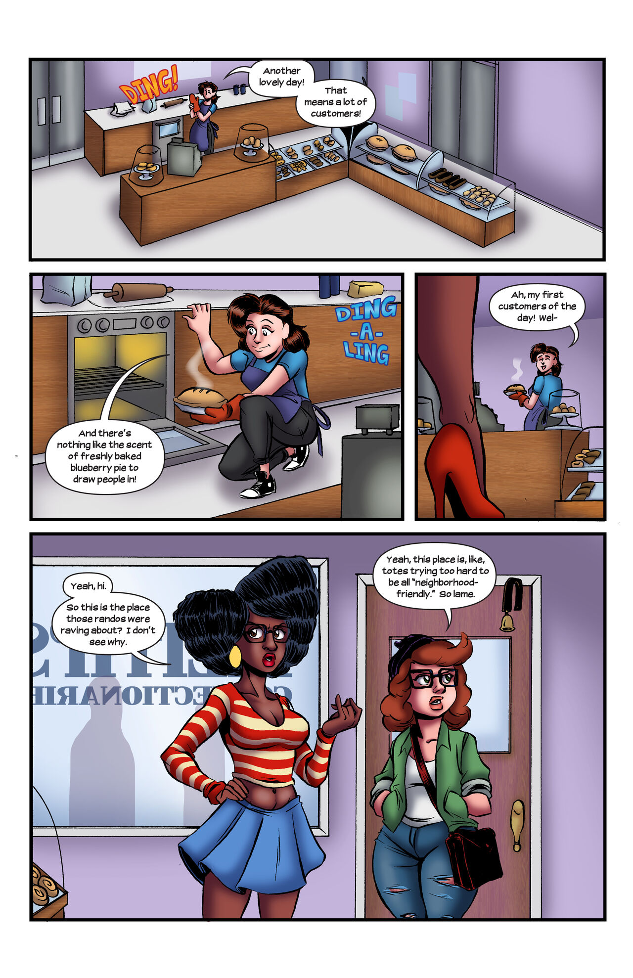 Commission: Humble Pie page 1 full