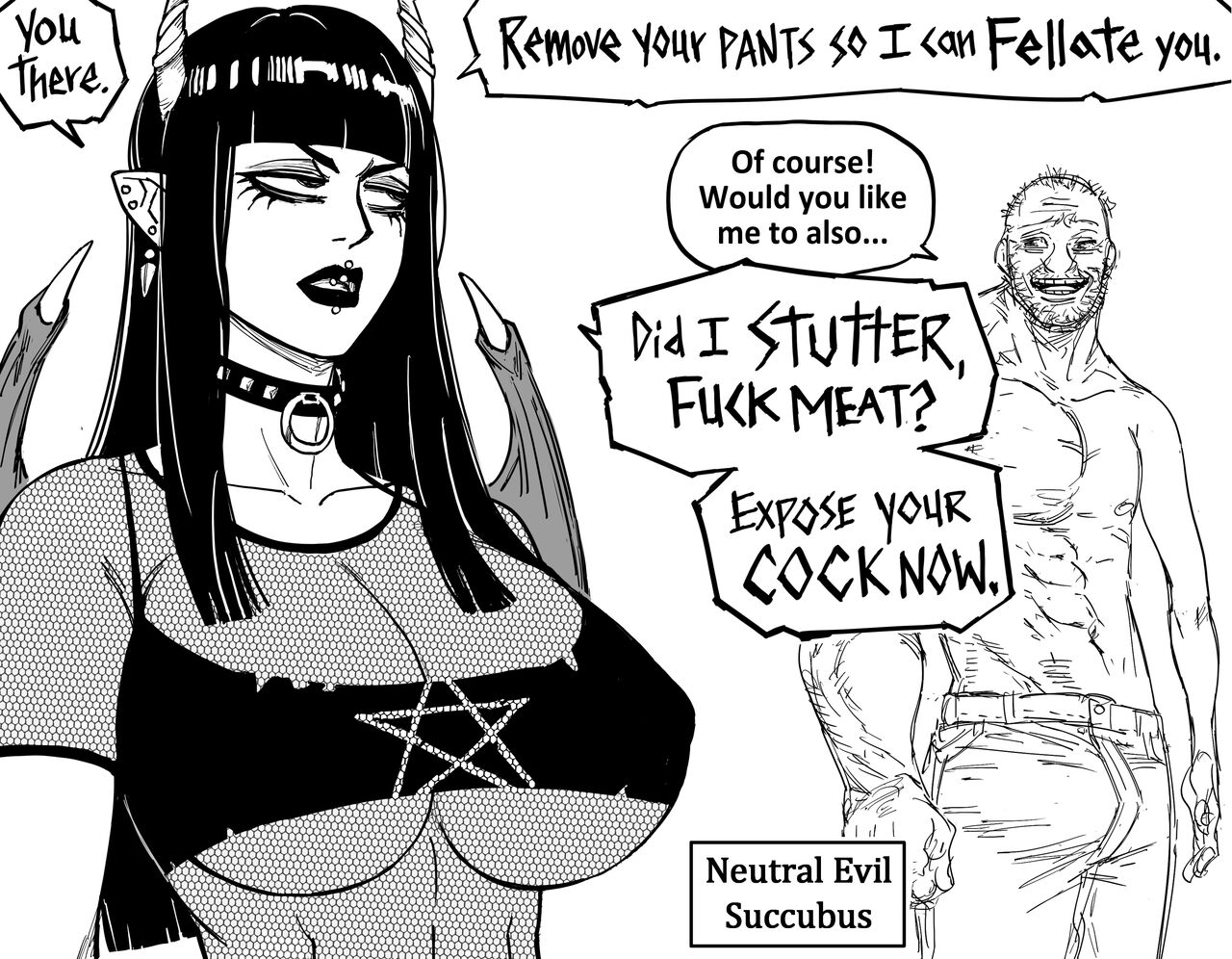 Succubus Alignment Chart page 7 full
