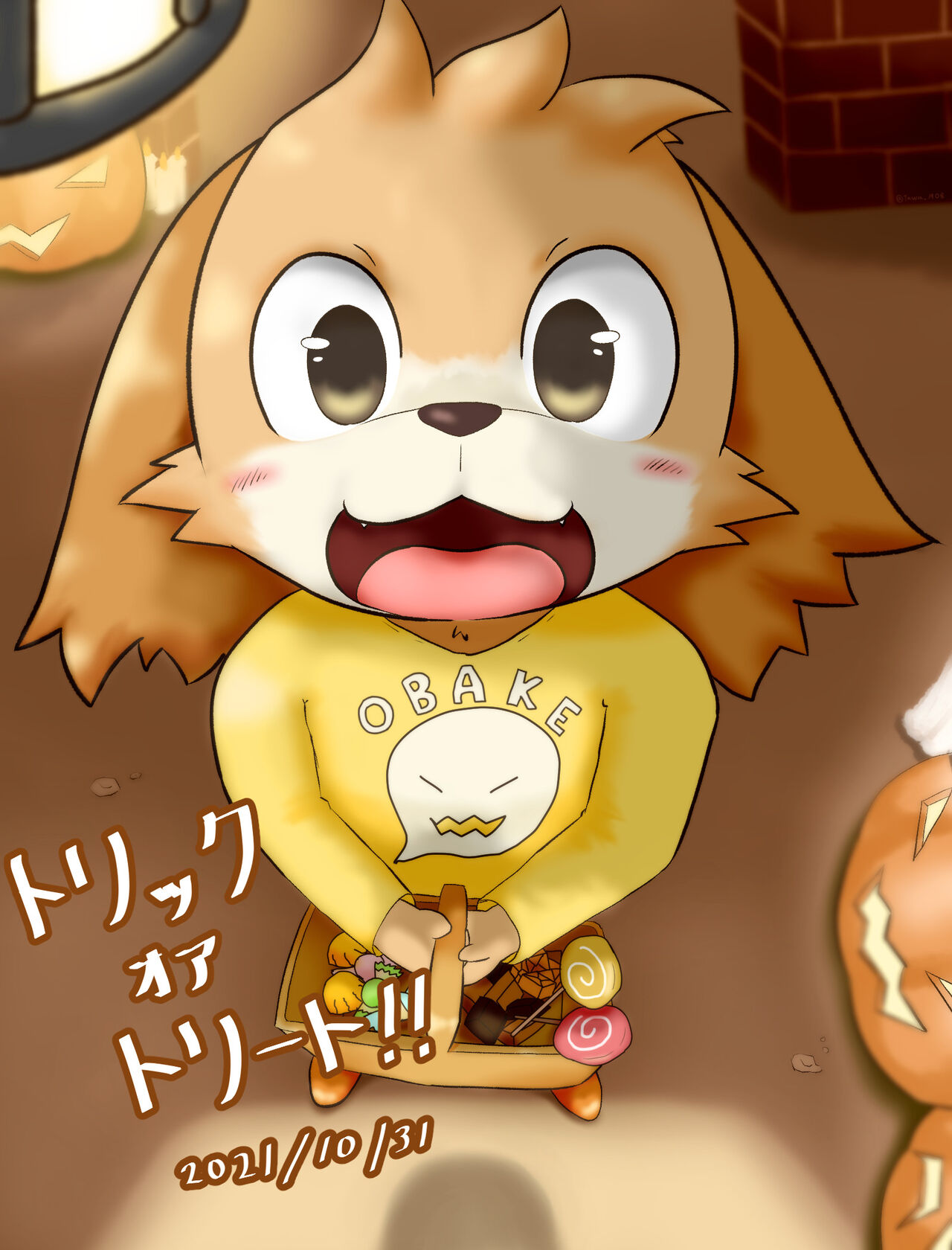 Tawa_1908 - Halloween Dog page 1 full