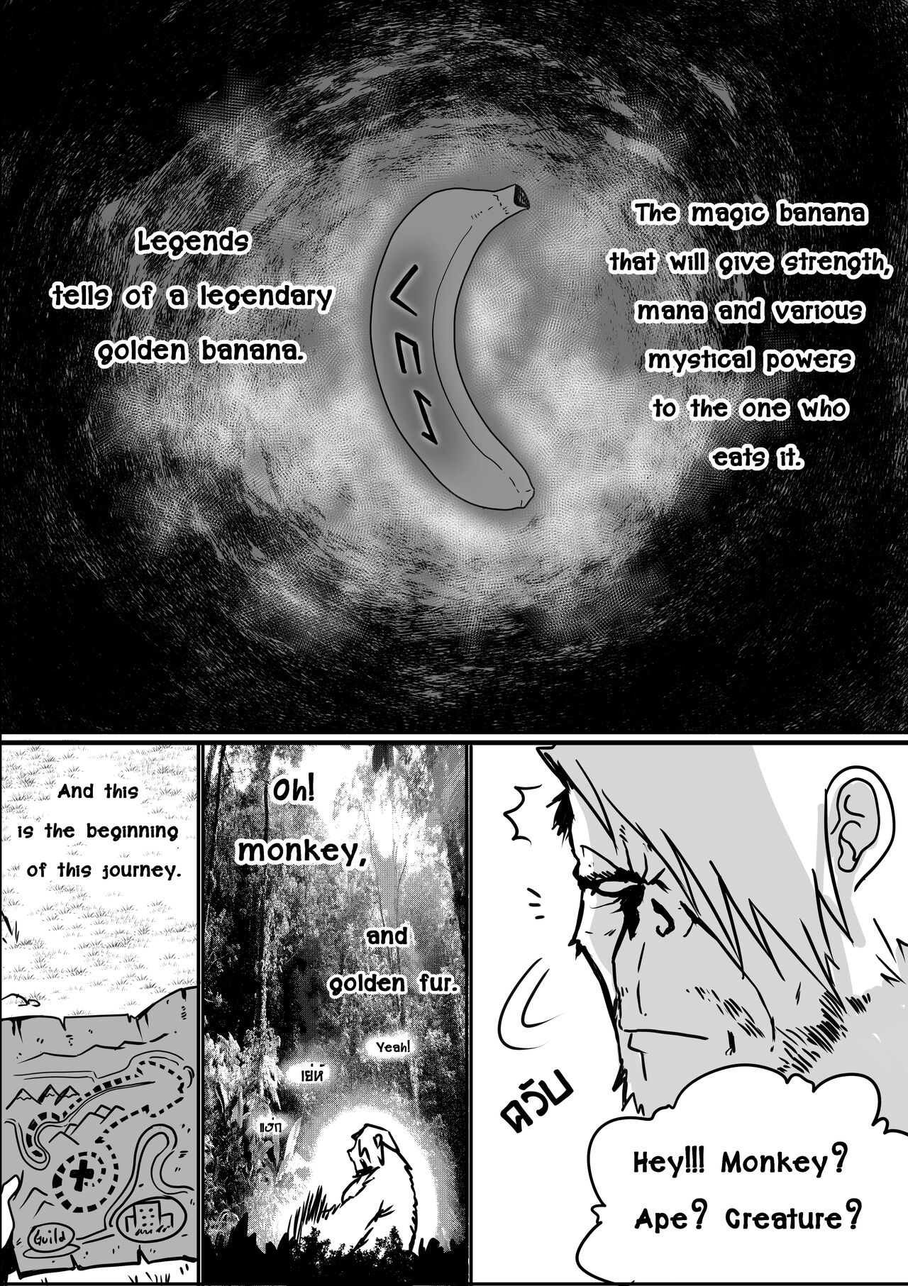 Wizard  and the GoldenBANANA ENG page 2 full