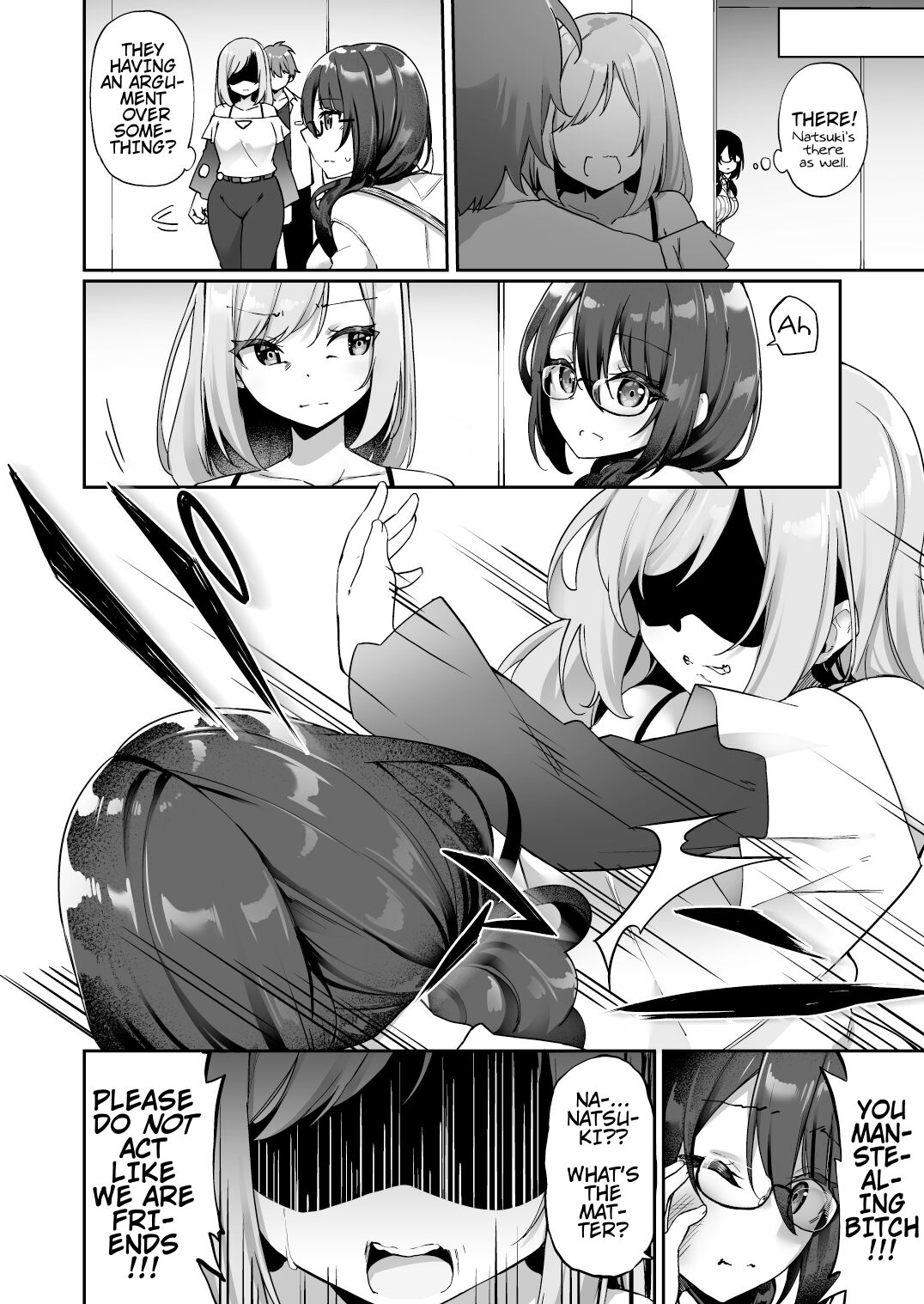 I Switched Bodies with my Large-Breasted Yandere Junior Who is Aroused Just by Hearing the Sound of My Voice! page 9 full