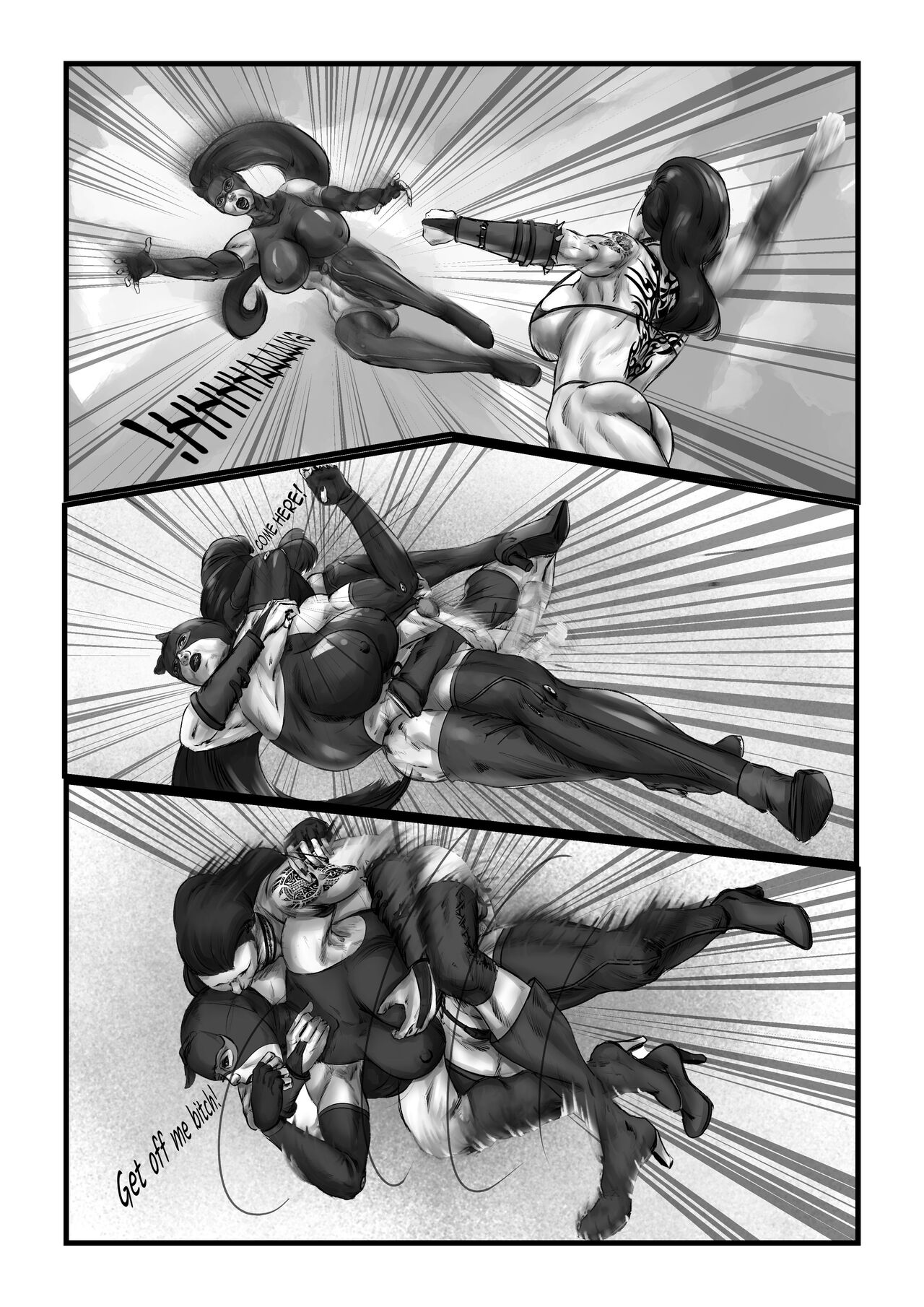 Super heroines XXX - Sakura Vs Savage Dick page 5 full