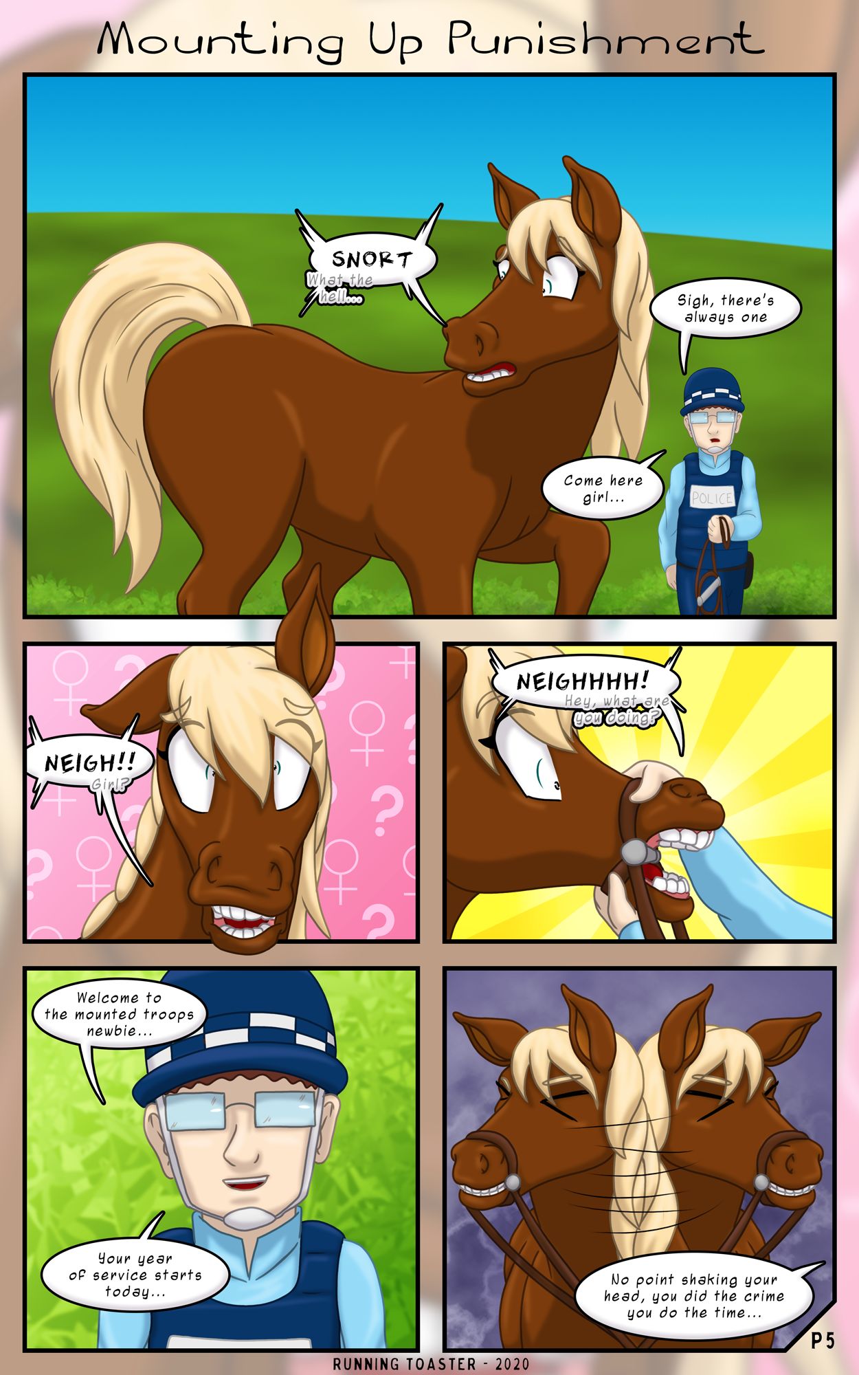 Mounting Up Punishment Series page 5 full
