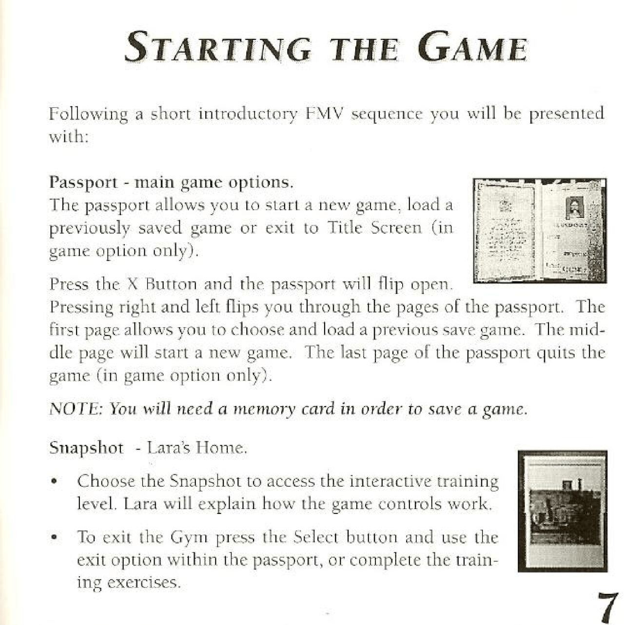 Tomb Raider 1-3 Manuals page 9 full
