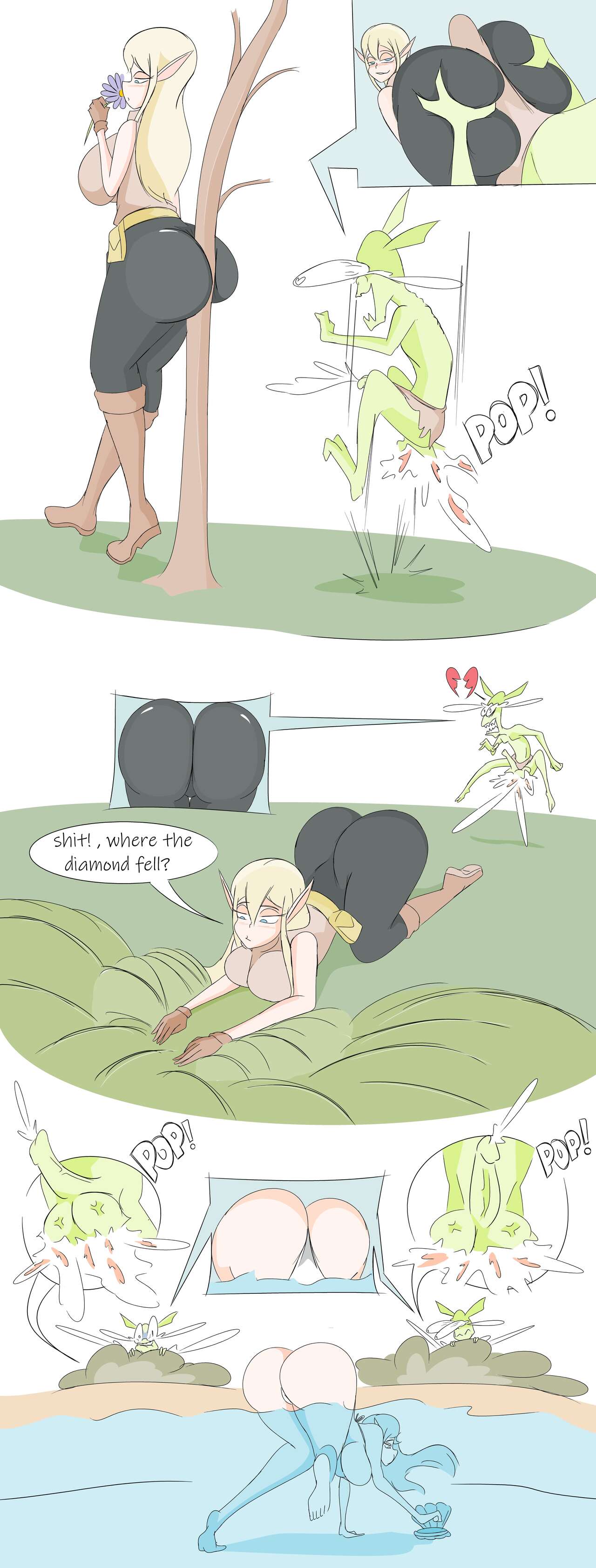 love88ballbusting comic and wip page 1 full