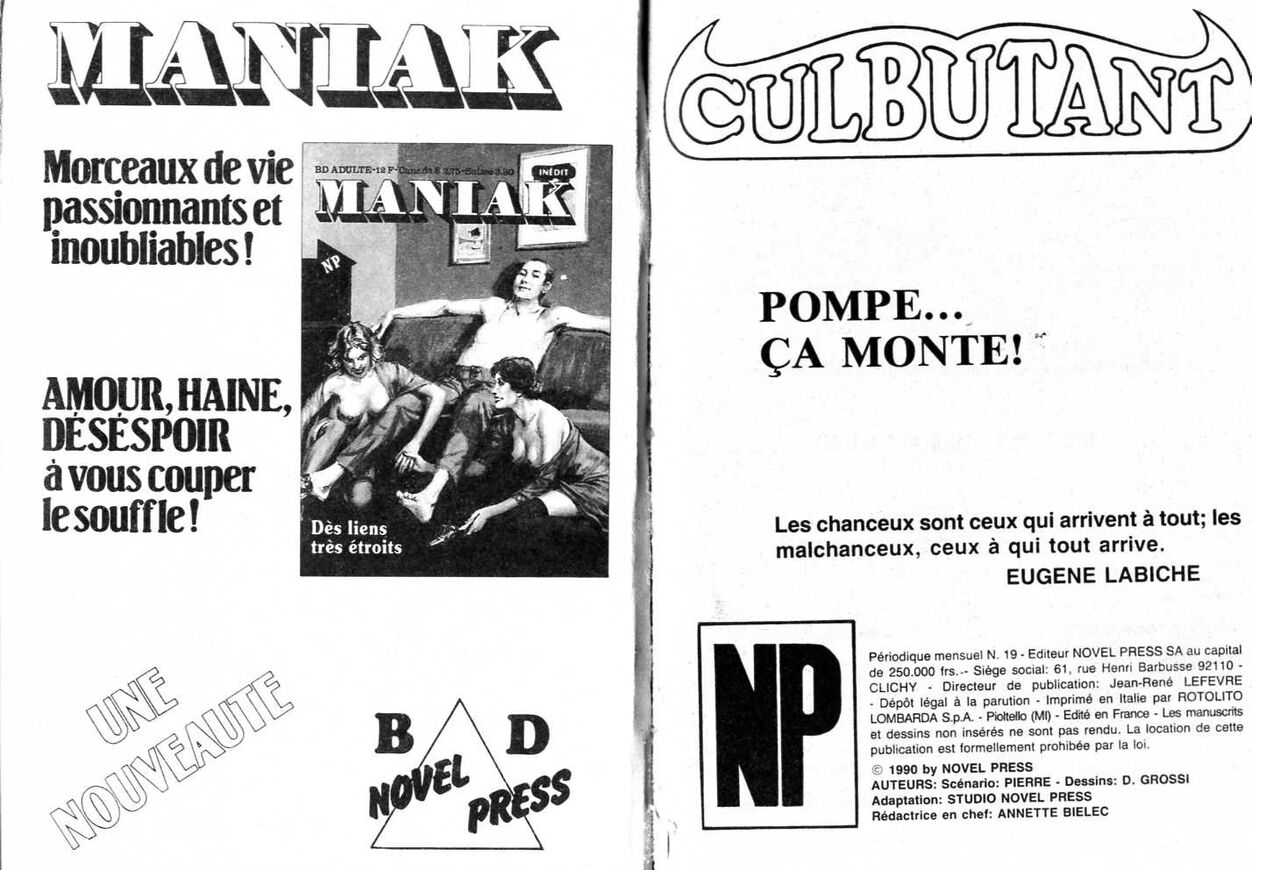PFA - Novel press - Culbutant #19  Pompe... ça monte ! - B  Retour de manivelle page 2 full