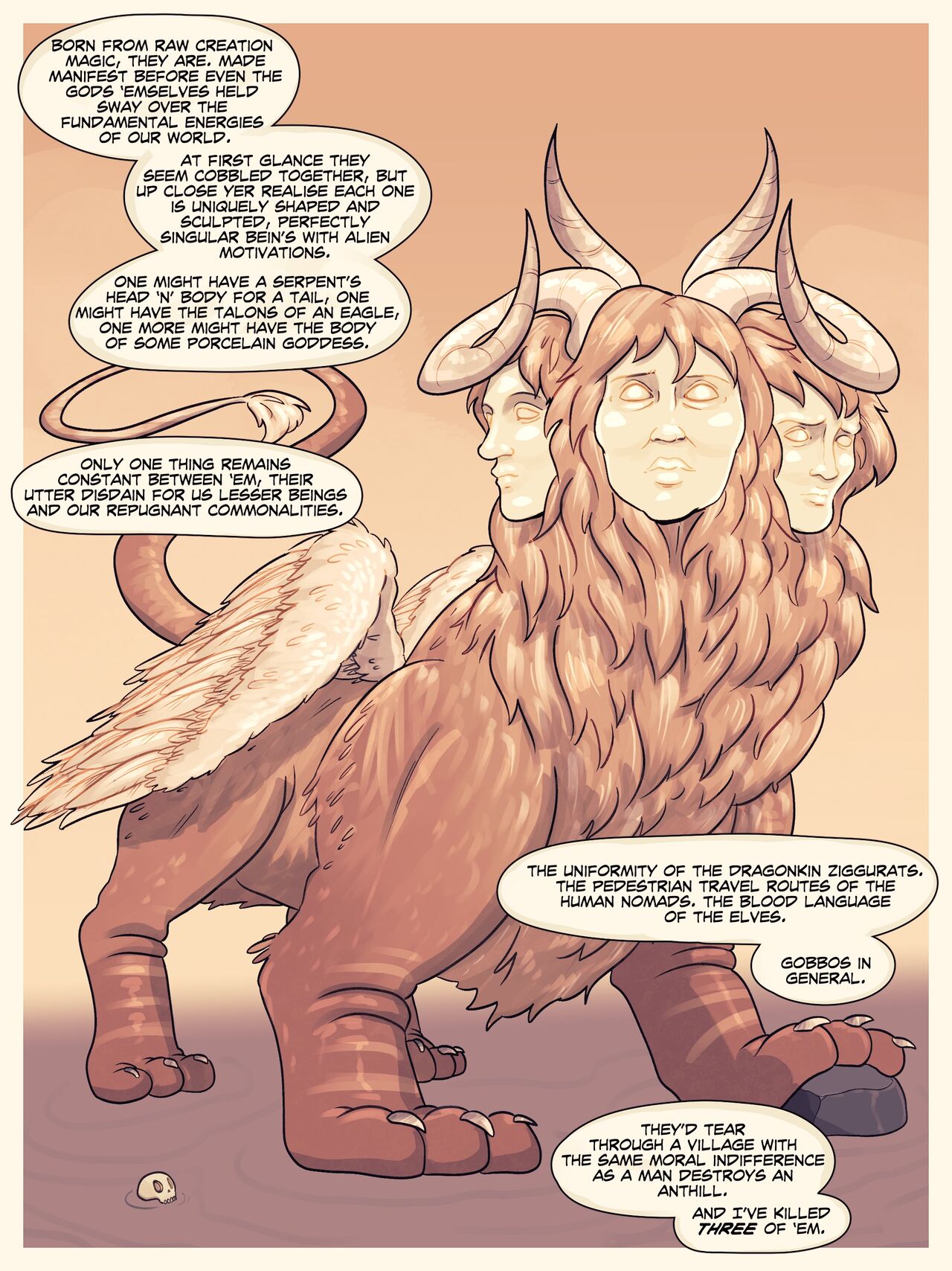 The Chimera page 2 full