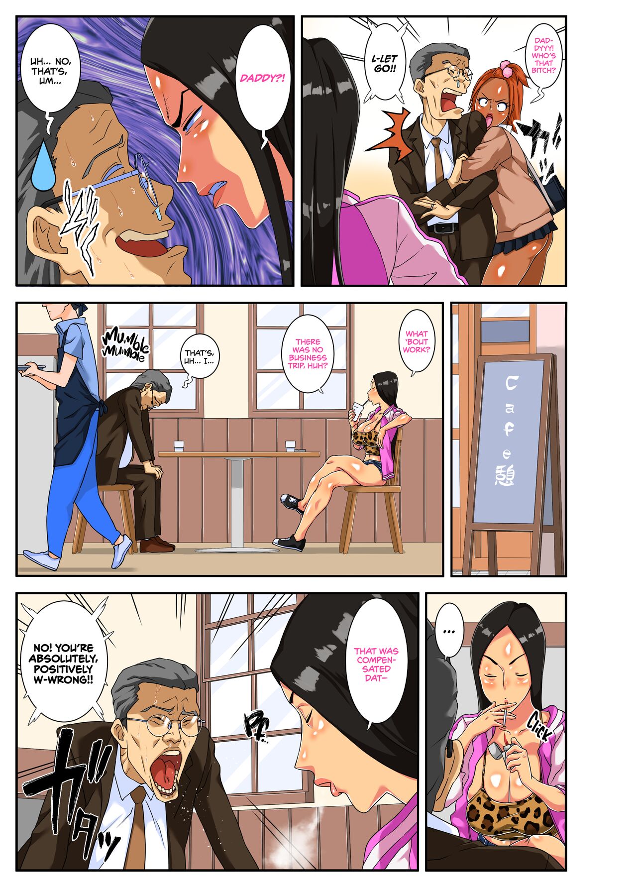 Yabai yo!! Bakunyuu Yankee Musume Ricchan! | Oh God! My Delinquent Daughter Ricchan Has Huge Tits! page 5 full