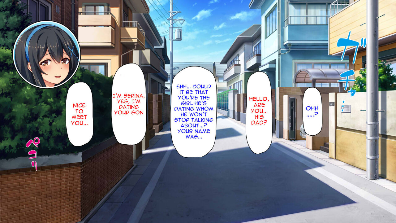 Hajimete Dekita Kanojo ga Ore no Chichioya no Seishori Dougu ni Sareteita page 3 full