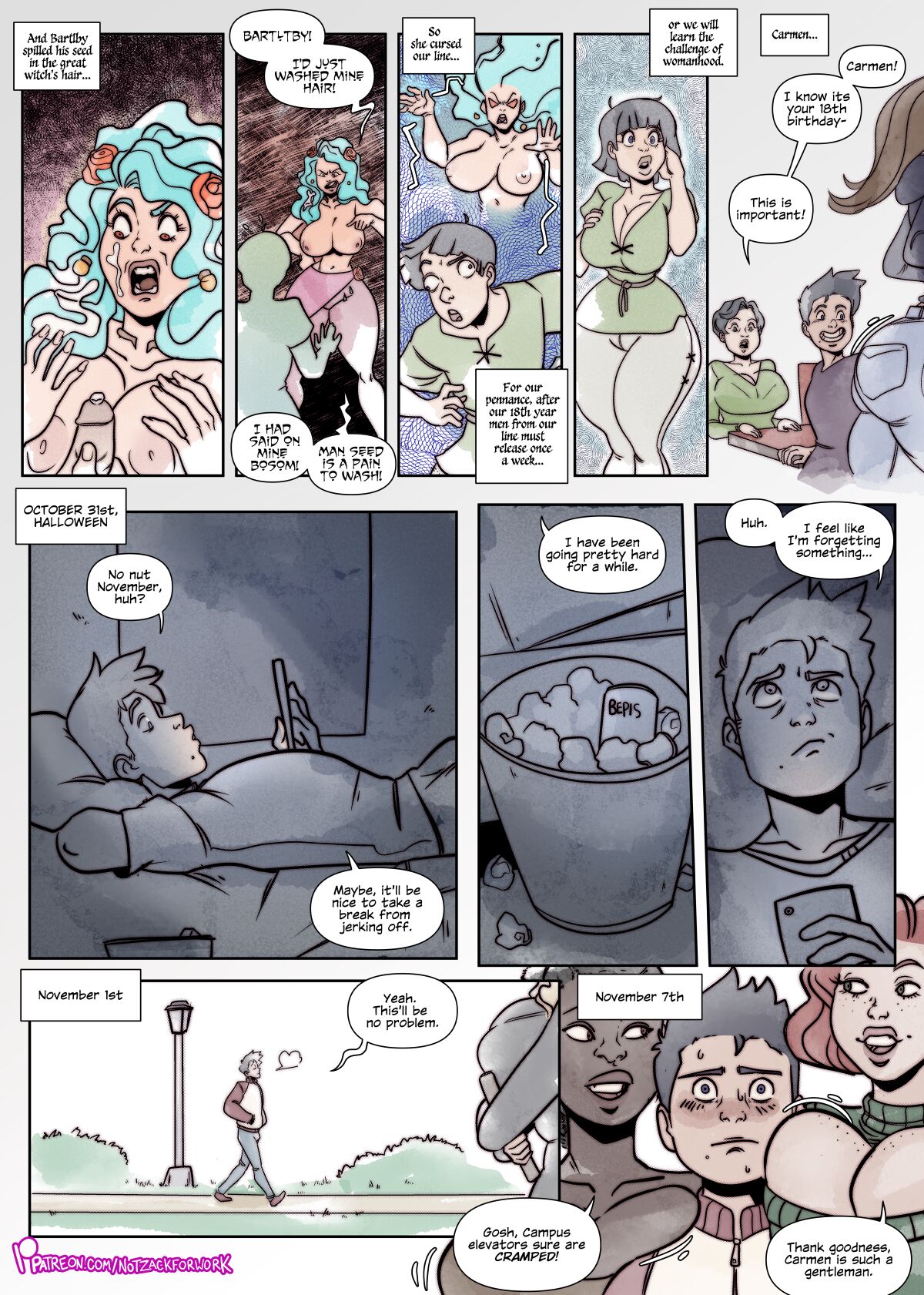The Curse of Womanhood page 1 full