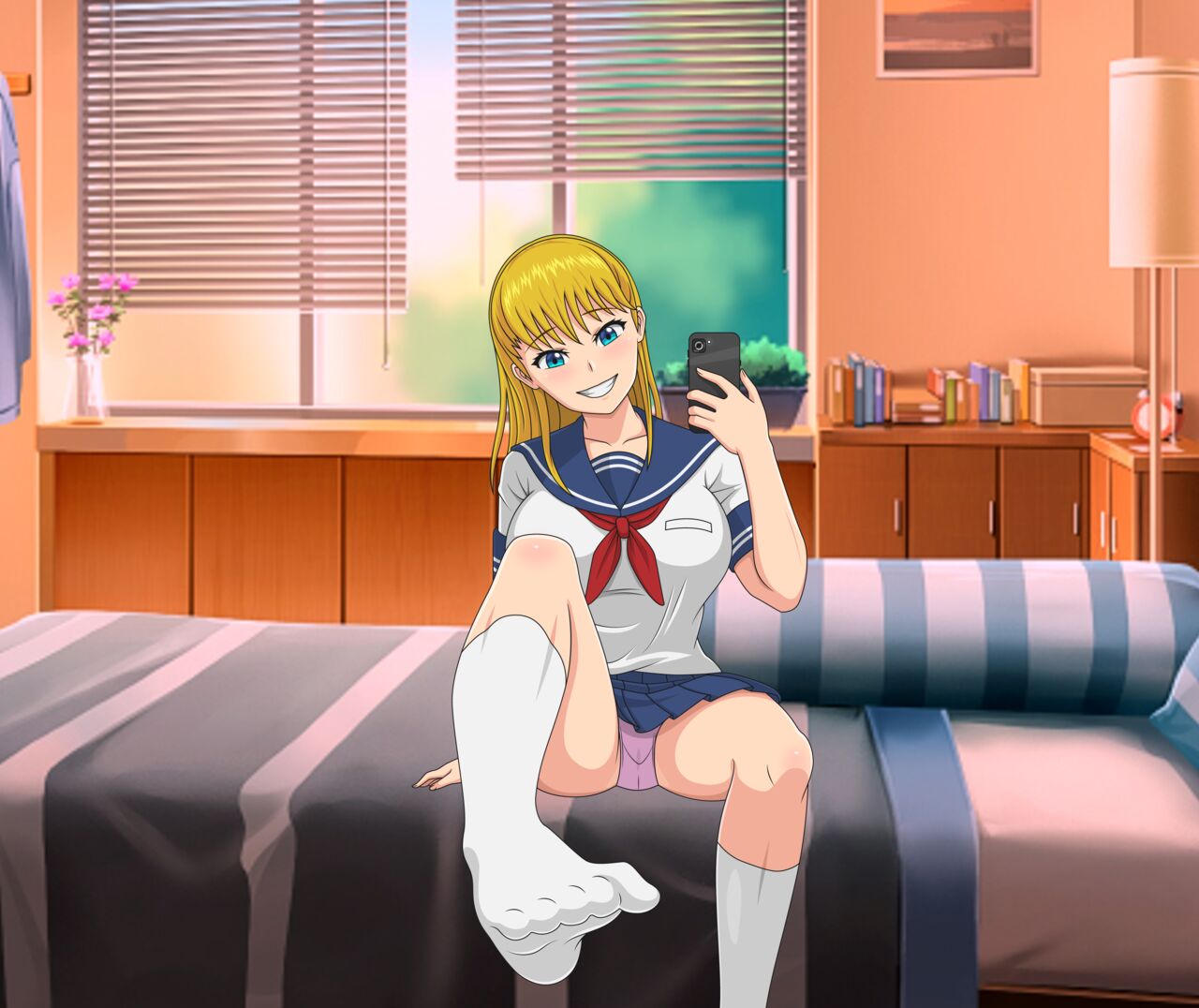 Femdom University Zero Captions page 1 full