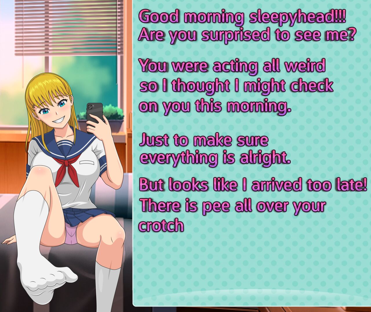Femdom University Zero Captions page 2 full