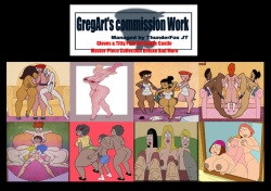 ??? GregArt's Commission Work! Gloves, Rubber Gloves & Titty Porn Art Comic Castle Master-Piece Collection Deluxe And More ???