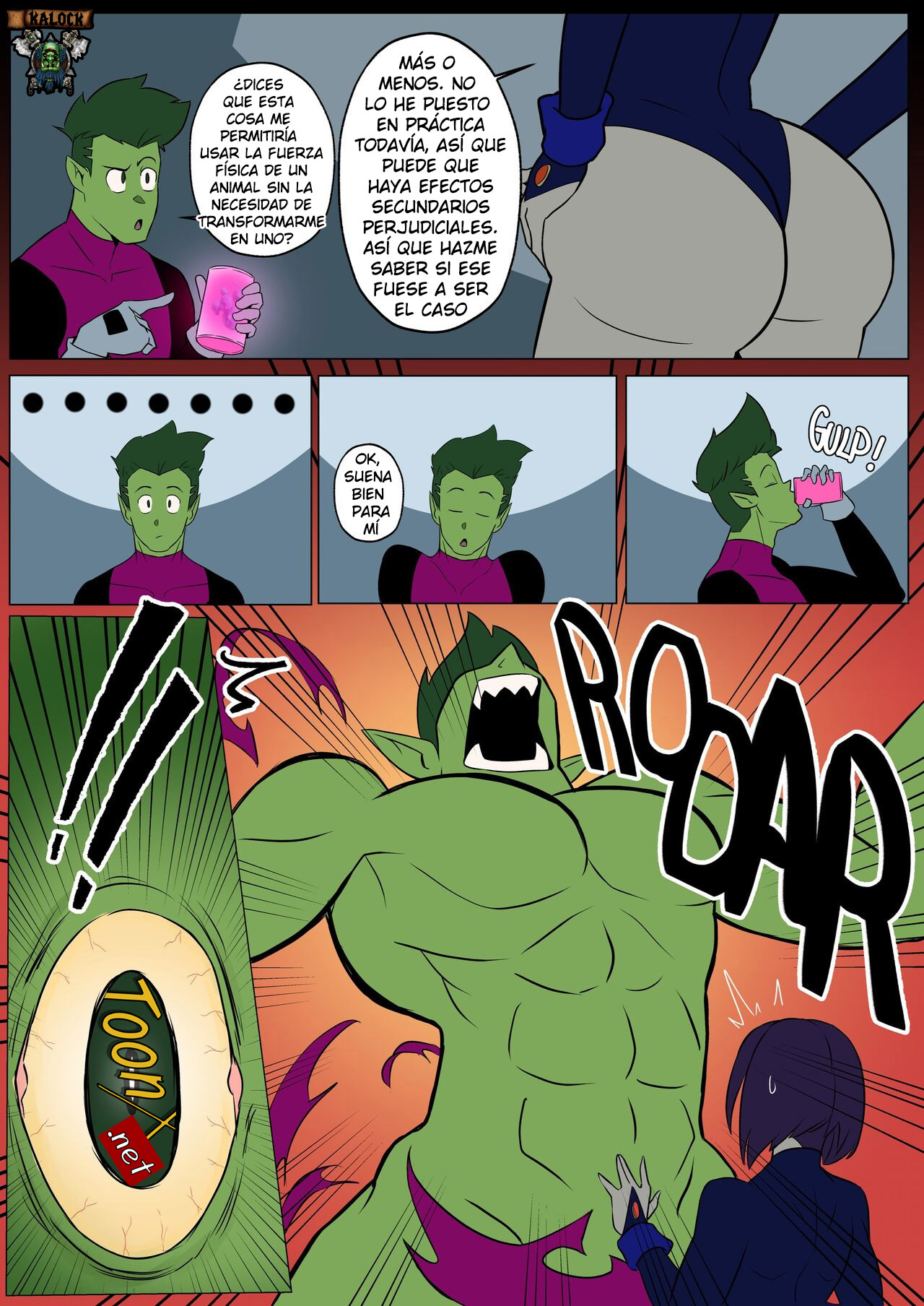 Raven’s Savage Serum page 1 full