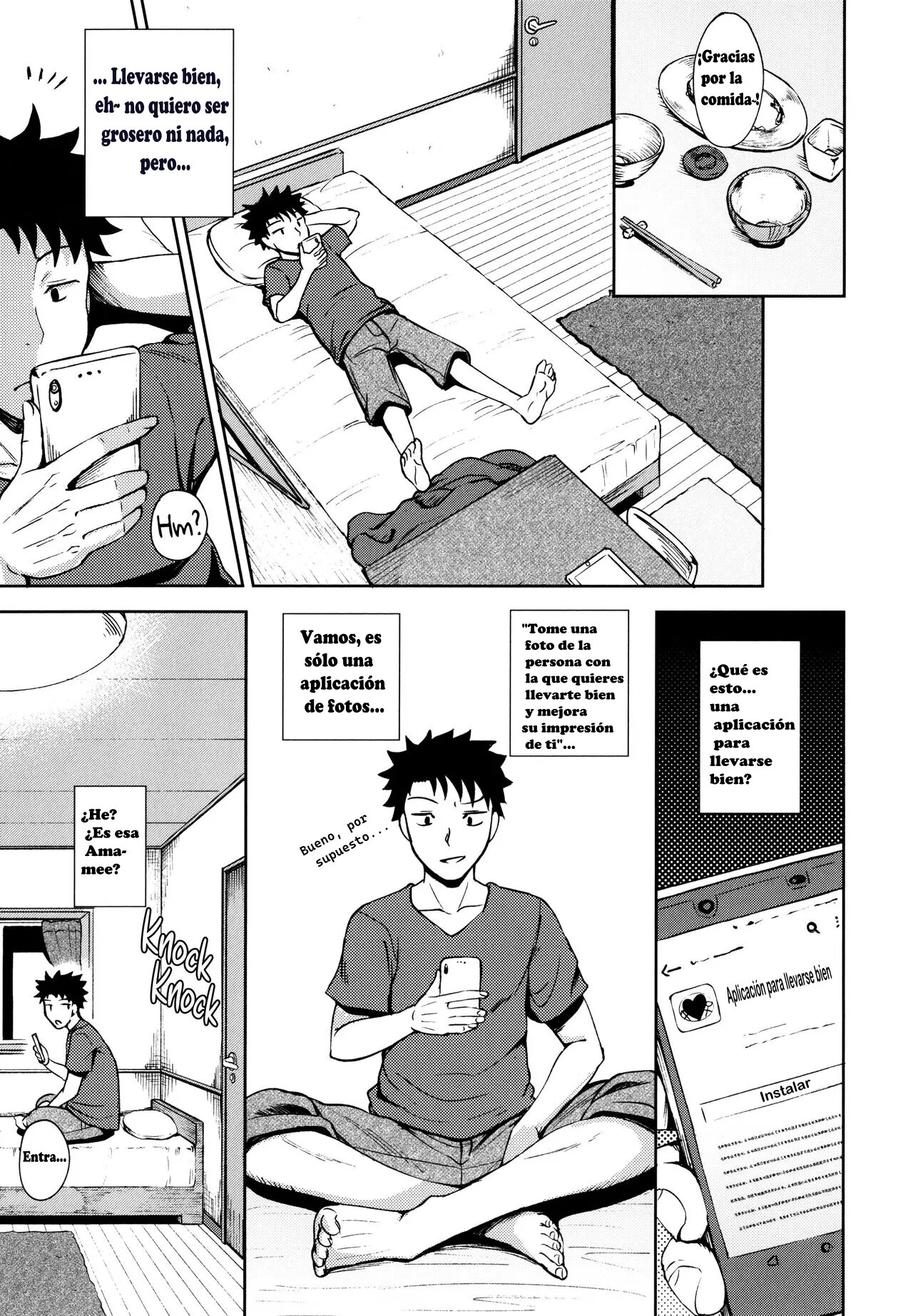Nakayosi Apuri Ch.1 | Get-Along App Ch.1 page 3 full