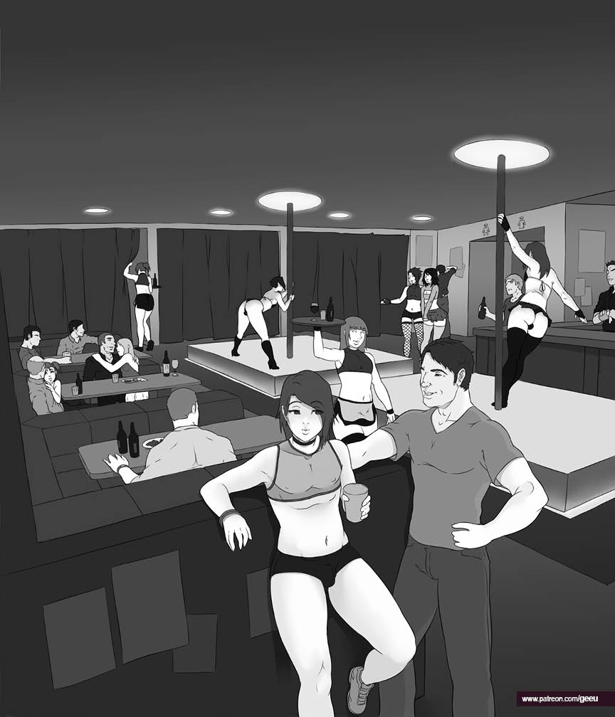 GeeU Presents - Yuki & Sora At The Club page 3 full