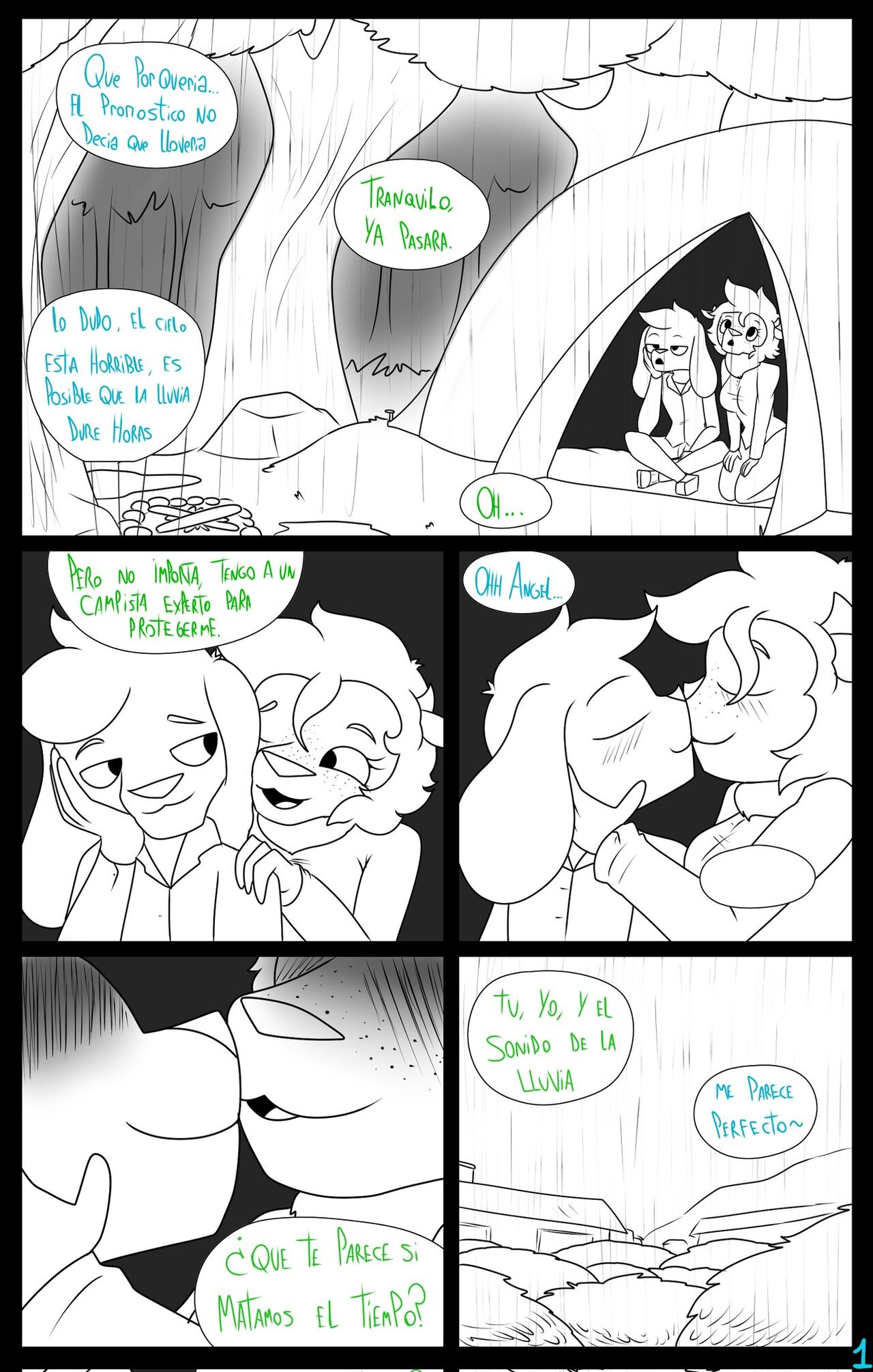 Lluvia page 1 full