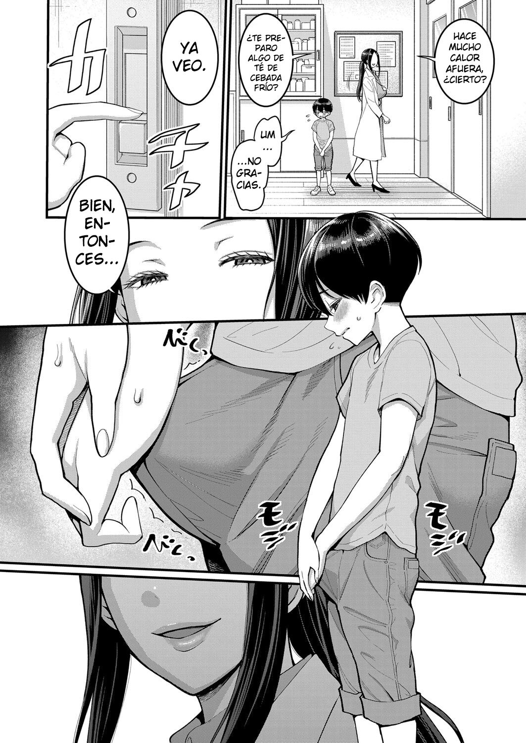 Shiori Sensei wa Ochinchin no Sodateya-san | Shiori-Sensei, la enfermera  nodriza de penes - Page 2 - IMHentai