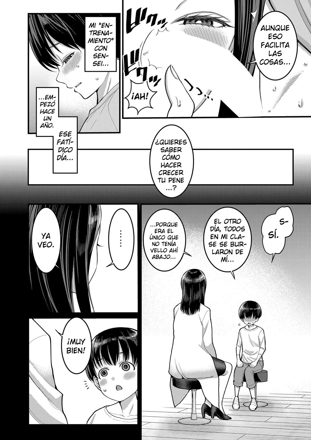 Shiori Sensei wa Ochinchin no Sodateya-san | Shiori-Sensei, la enfermera nodriza de penes page 4 full