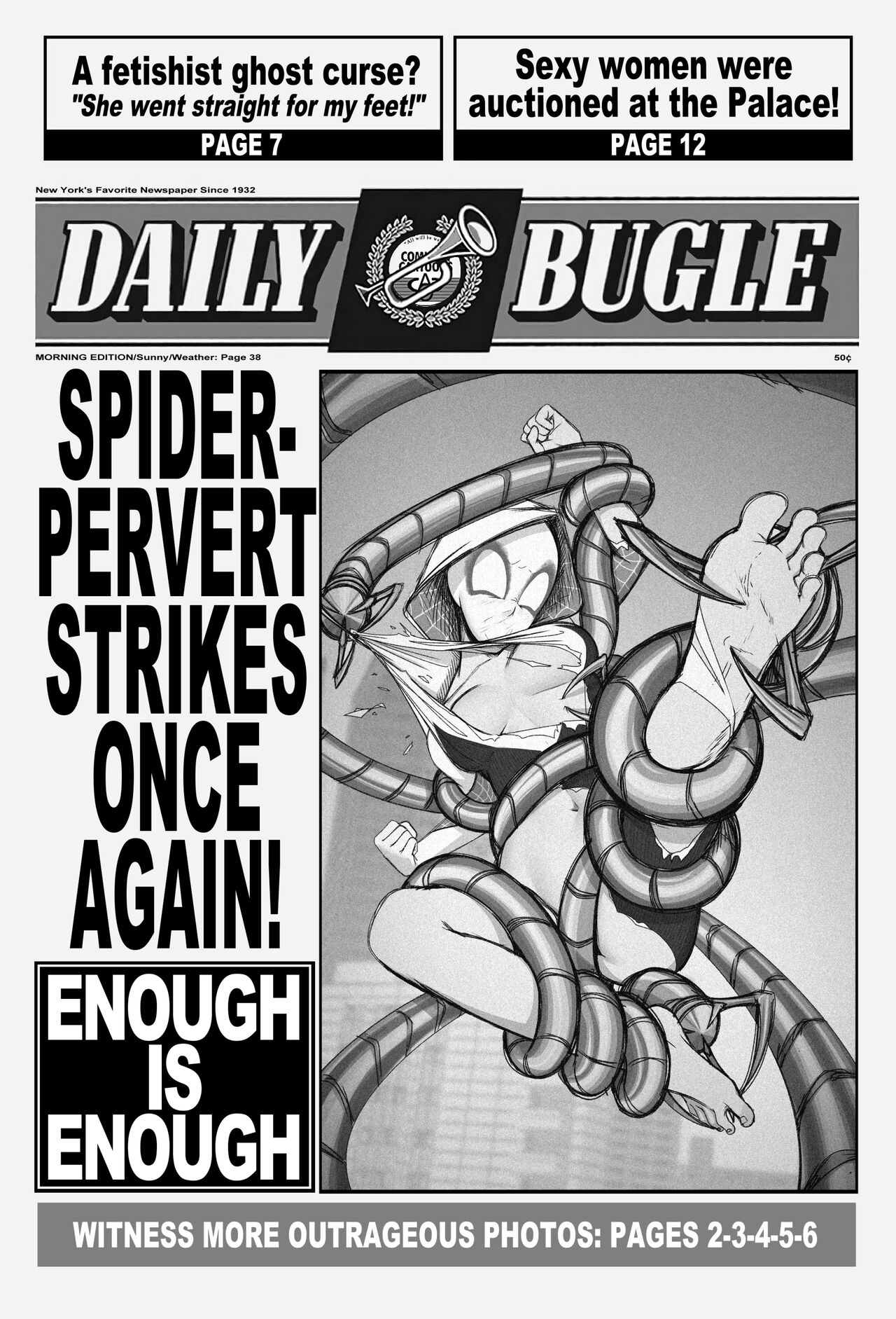 Spider-Pervert page 1 full
