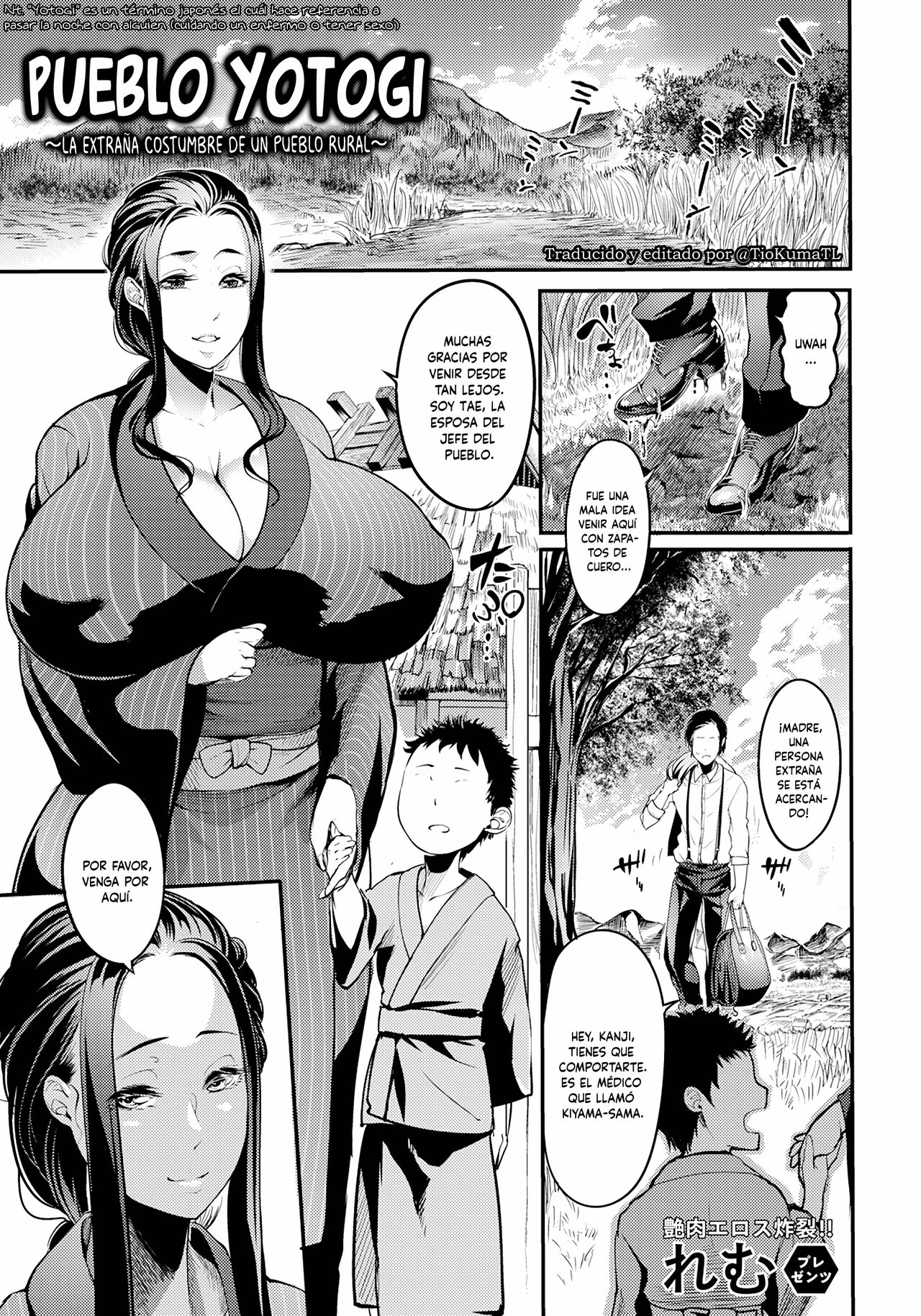 Yotogi-mura ~Aru Inaka no Kishuu~ | Pueblo Yotogi -La extraña costumbre de un  pueblo rural- - Page 1 - IMHentai