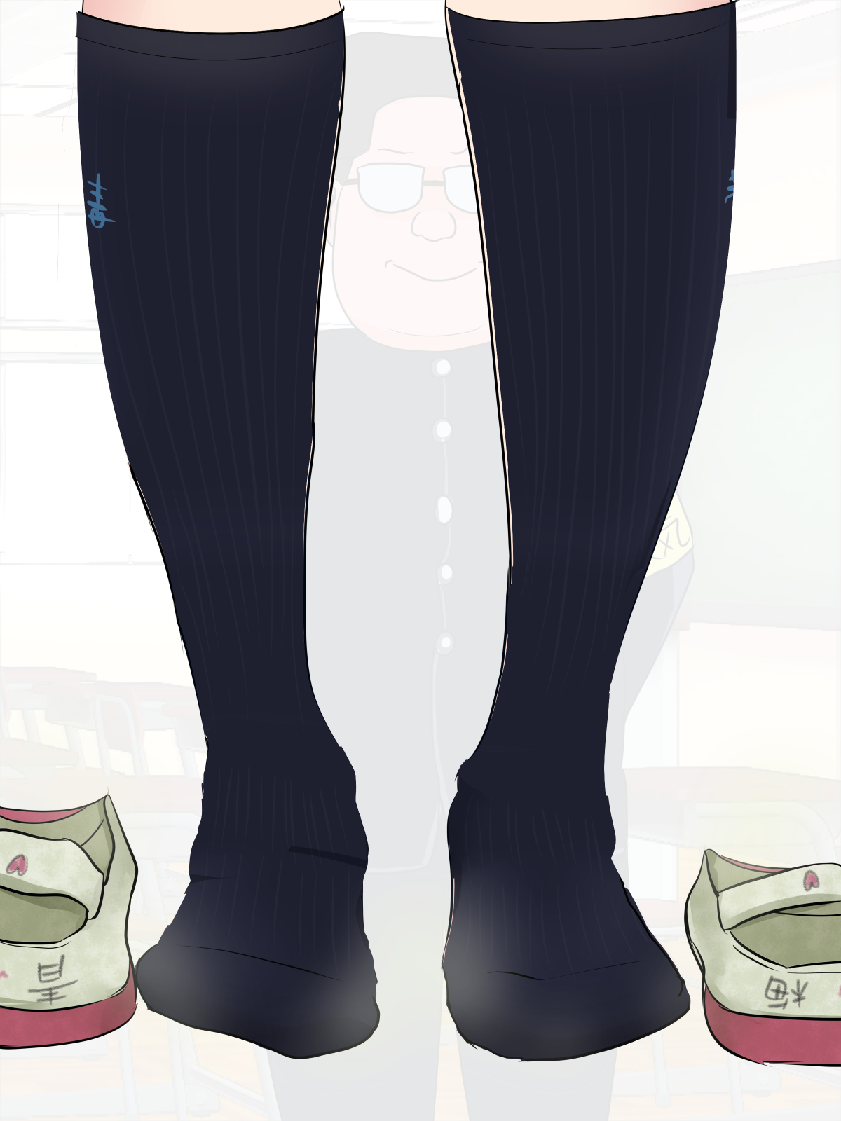 Shuusoku Gakuen Shuuki Iinkai Niowanai Seito wa Kousoku Ihan no Gakuen de Uwabaki Kutsushita Ashiura Daisuki na Boku ni Otome o Zecchou saseru Kannou ga Kakusei shite shimatta Gakuen Seikatsu no Hanashi page 10 full