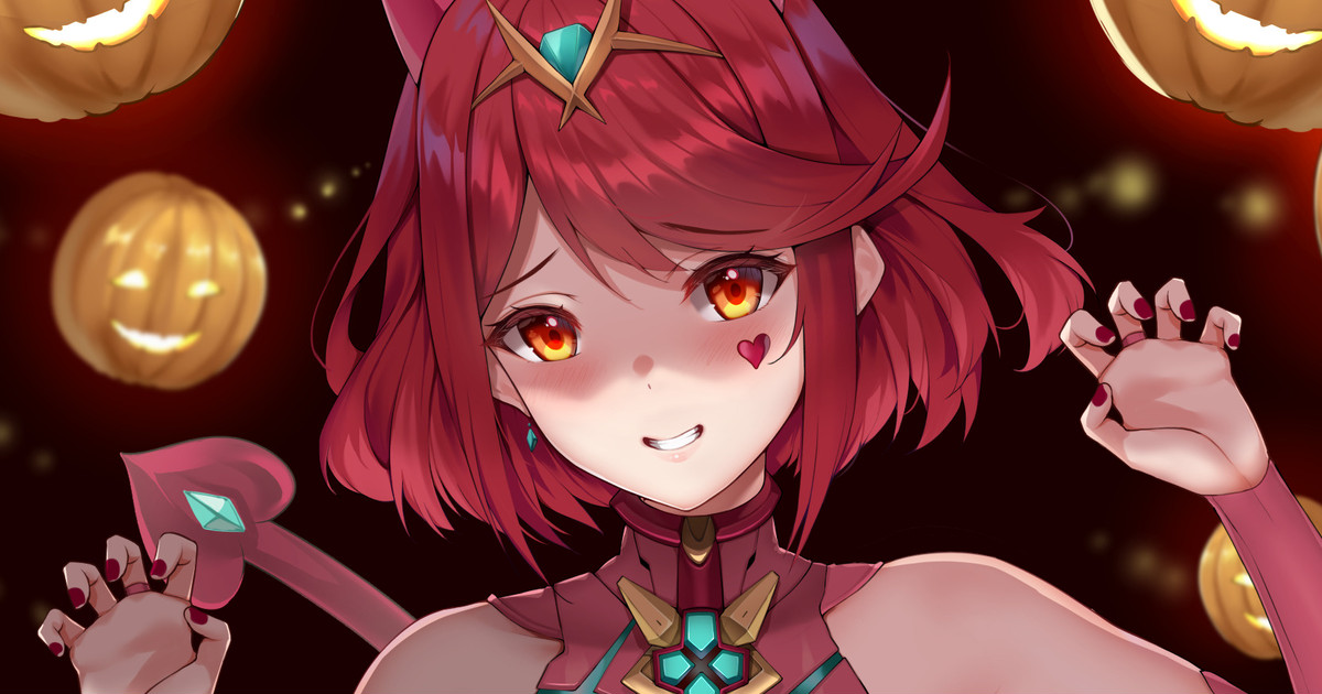 Pyra Hallowen page 1 full