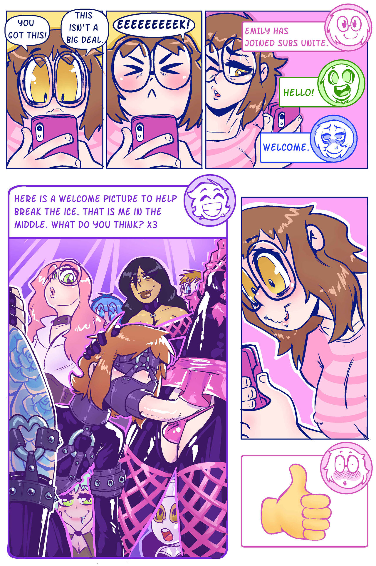 Fetishhand: Try Out 02 comic page 4 full