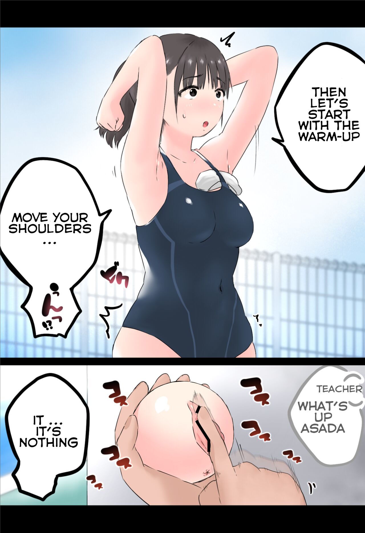 Itazura Booru 2 ~suiei no jugyou~ | Rape Ball 2: Swimming Lesson page 3 full