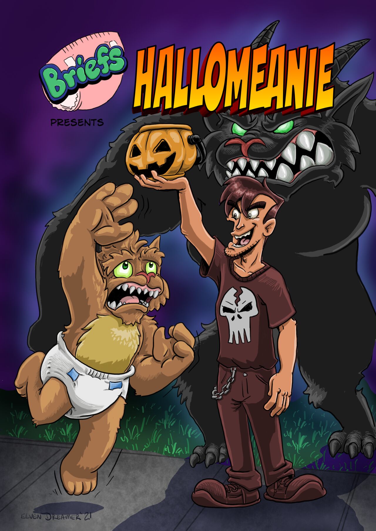 Briefs: Hallowmeanie page 1 full