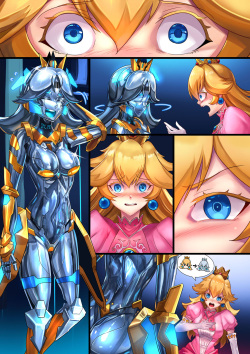 250px x 354px - Princess Peach Robot Transformation - IMHentai